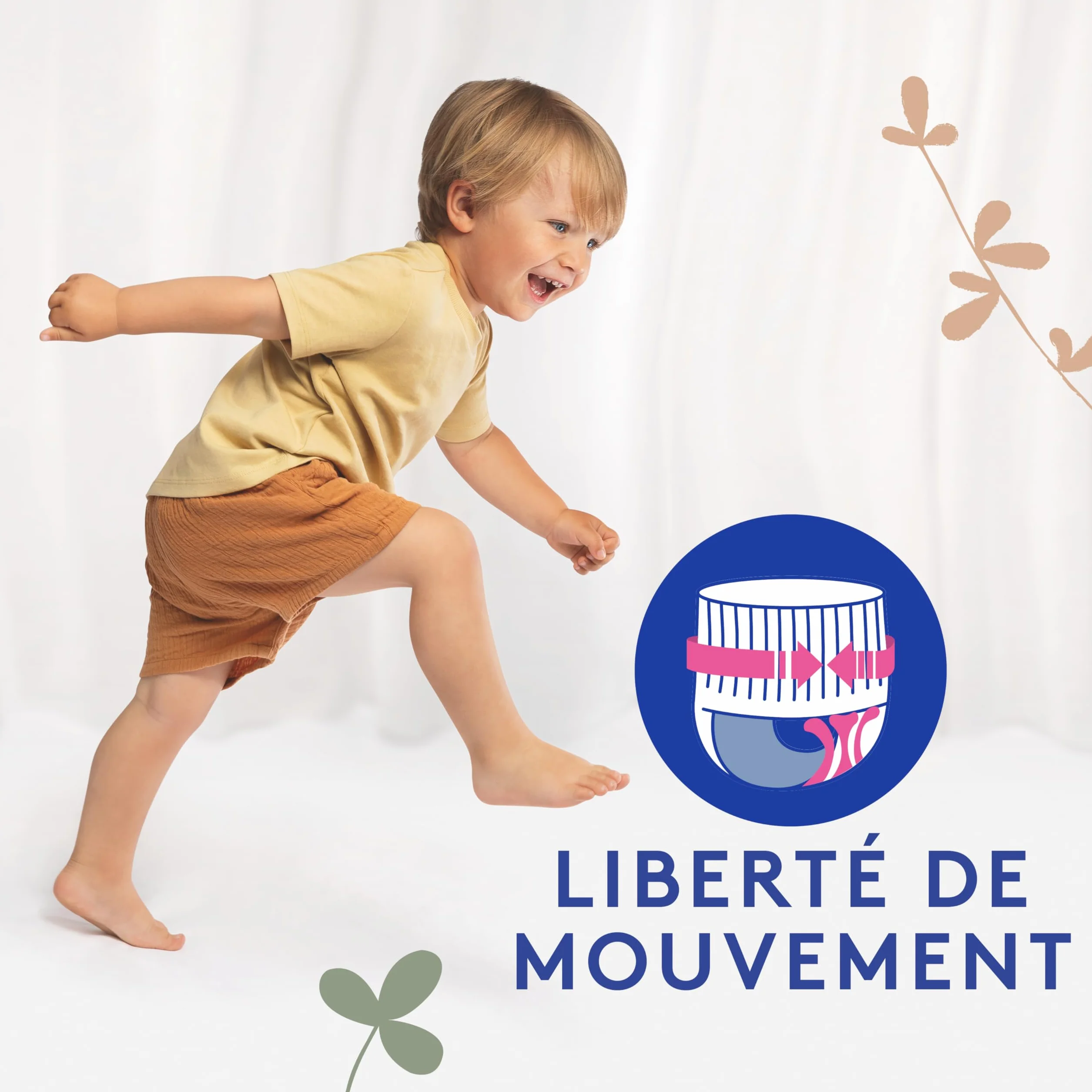 Lotus Baby Douceur & Confort Culottes Taille 6 (16-26 kg) Pack 1 mois 112 culottes
