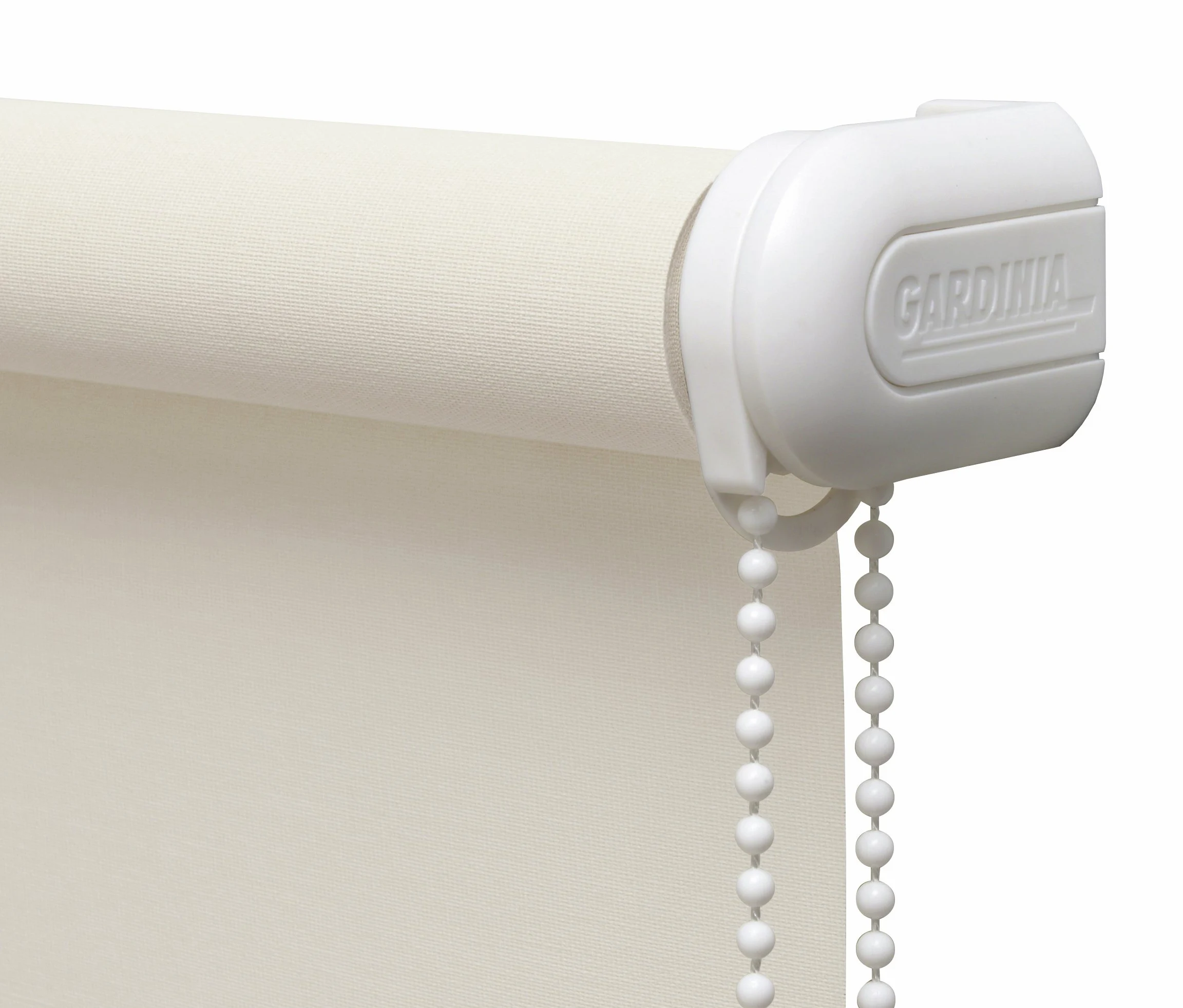 GARDINIA Store Enrouleur à Traction latérale, Montage au Plafond, Mural ou sur Niche, Transparent, Opaque, Kit de Montage Inclus, Blanc, 122 x 180 cm (LxH)