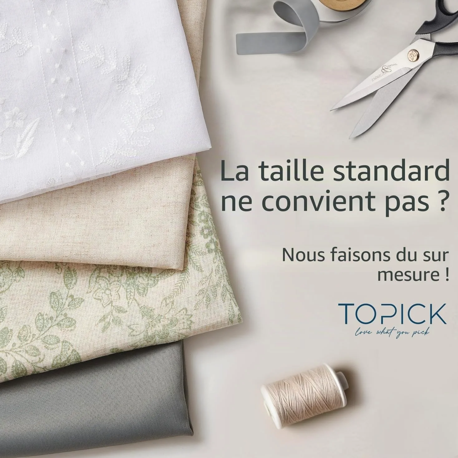 TOPICK Lot de 2 Rideau Voilage avec Oeillets et Feuilles Brodées Rideau Fenetre Transparent Vert sur Blanc Décoration d'Intérieur Romantique Rideau Léger Frais pour Salon Chambre 140 x 225 cm (L x H)