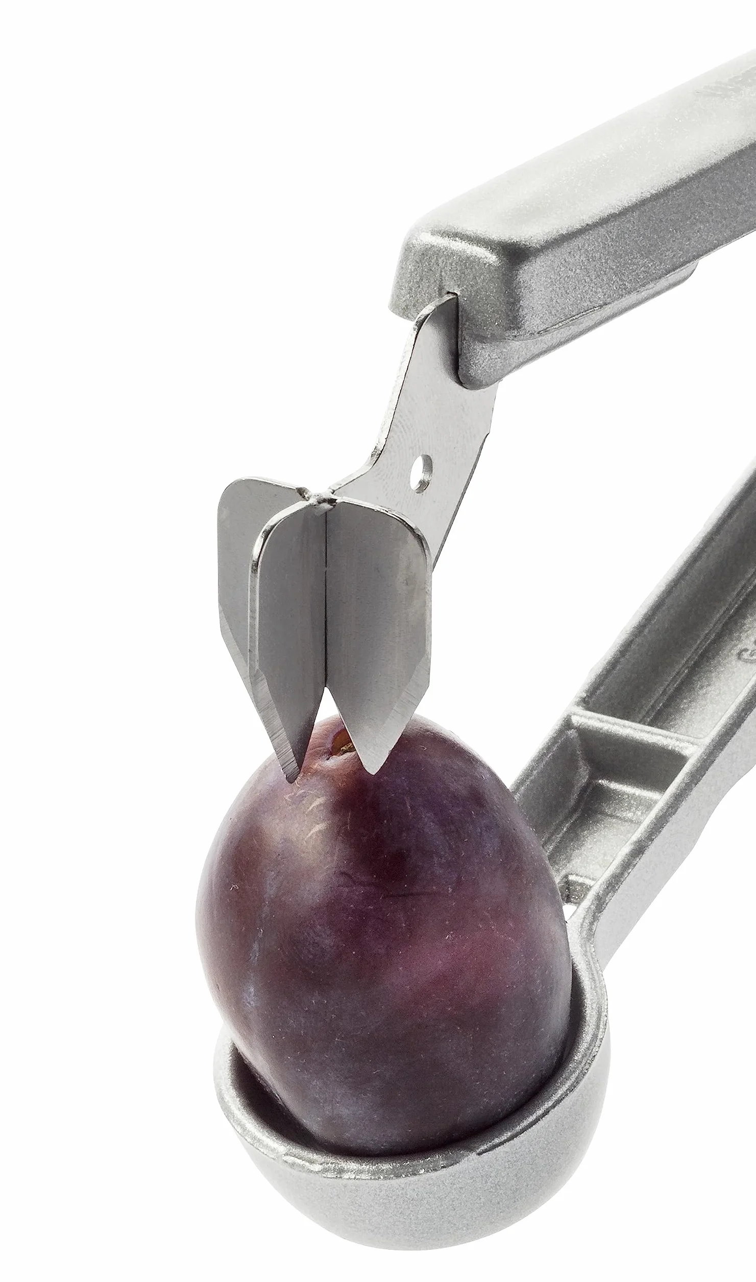 Westmark Dénoyauteur à Cerises et Prunes Aluminium Acier inoxydable Argenté