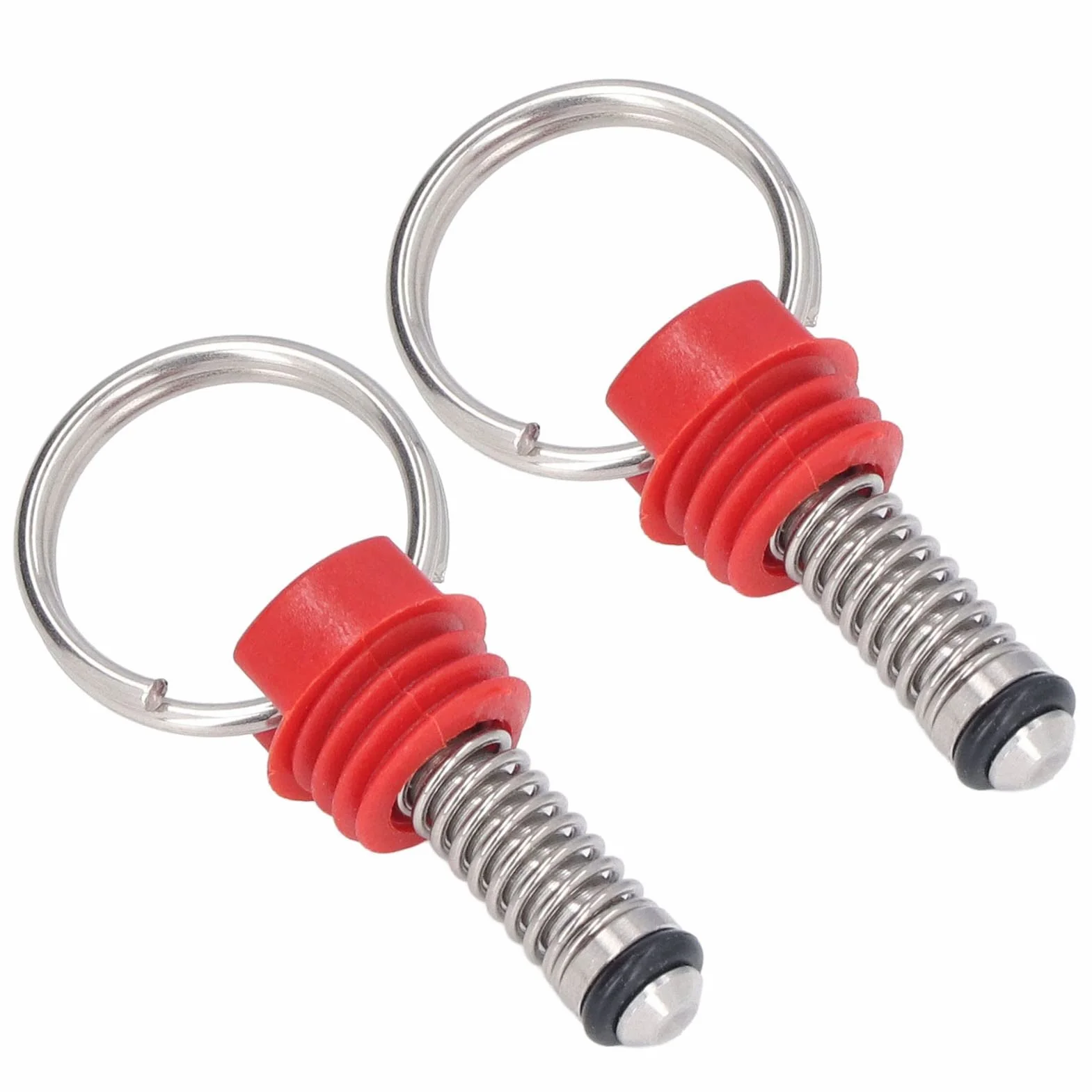 Ball Lock Keg Pressure Relief Valve, Corny Keg Pressure Relief Valve, Kit D'accessoires Pour la Sécurité (rouge)