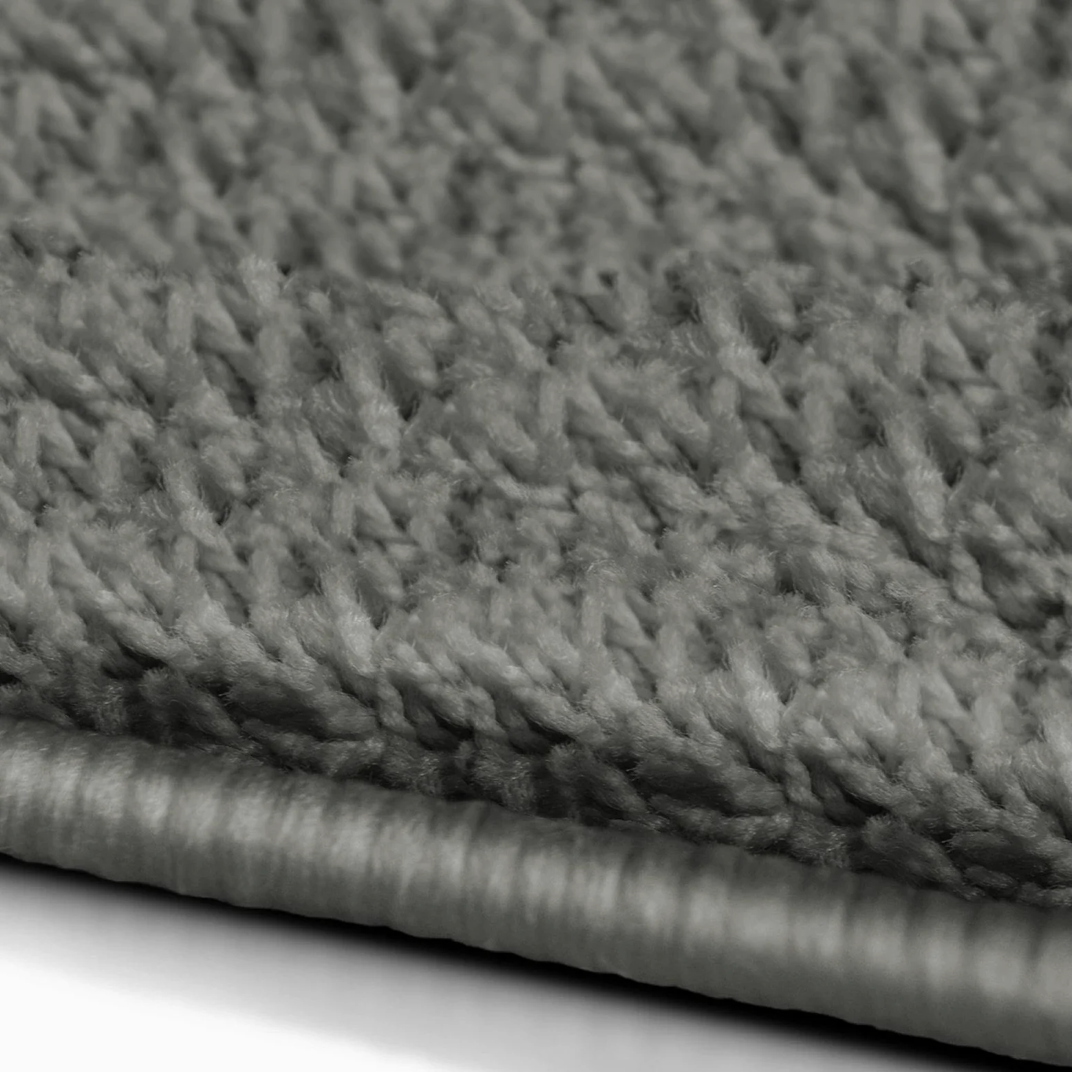 Casa Pura - Tapis Shaggy à Poil Long - Doux et épais - Qualité Allemande - Grand pour Salon, Couloir et Chambre - Barcelona, 200x300 cm, Gris