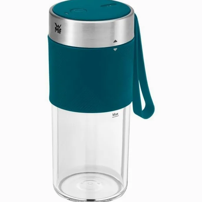 WMF Küchenminis Mix on the Go 300 ml, Mini Mixer to Go, USB Mixer Smoothie Maker, mixeur personnel rechargeable, mixeur portable pour smoothies, shakes, essence