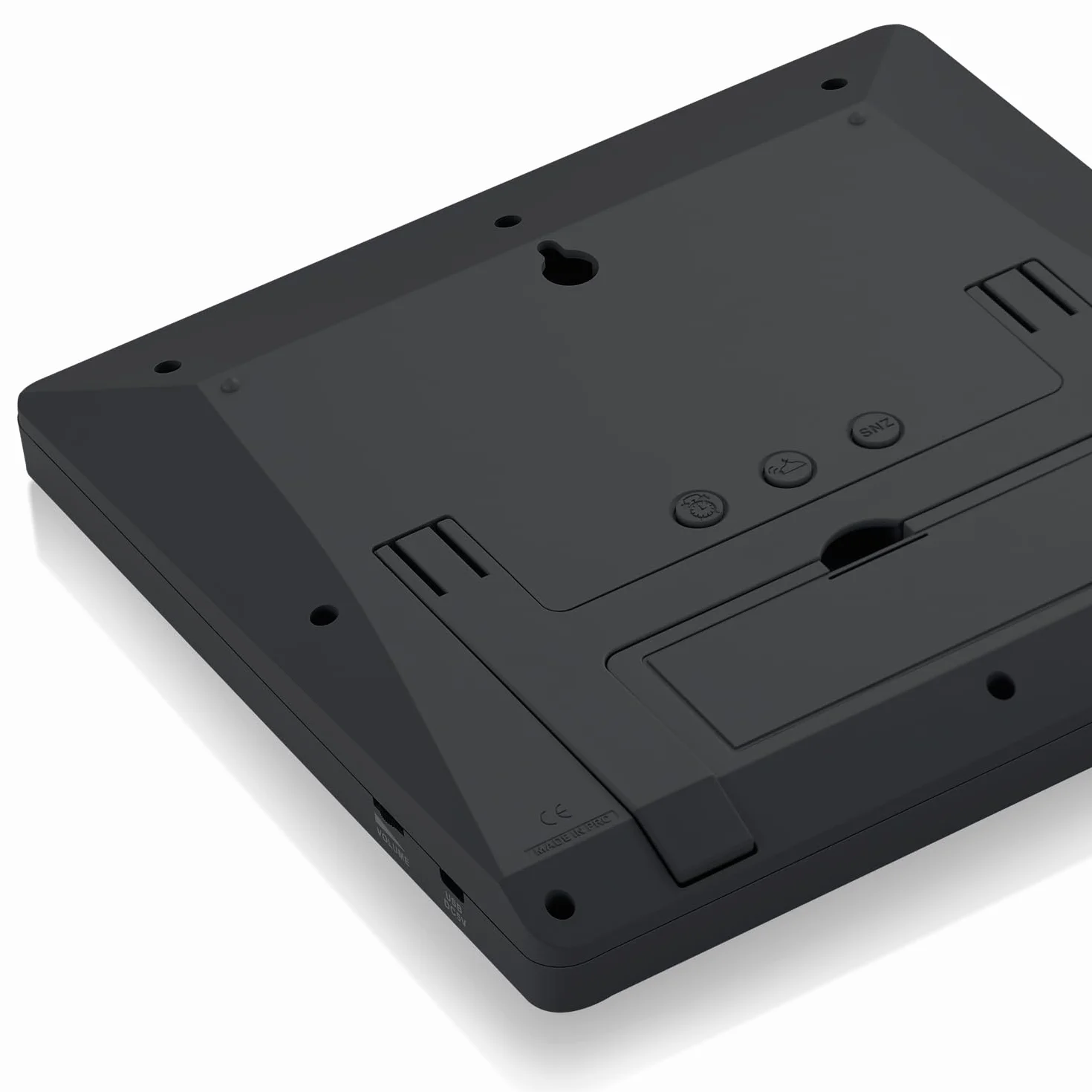 Azan Réveil de table Numérique 8 sons de prière Horloge de prière musulmane Noir