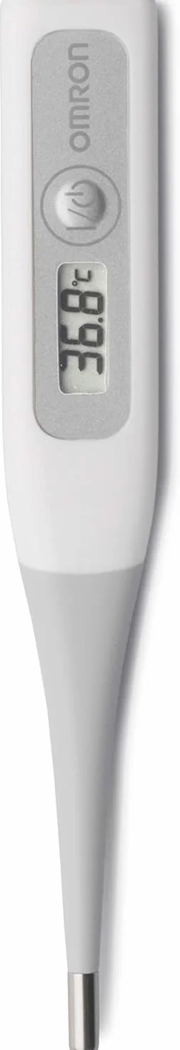 OMRON Flex Temp Smart Thermomètre – Thermomètre bébé rapide 10 secondes, pointe flexible, étanche, précis bébé adultes