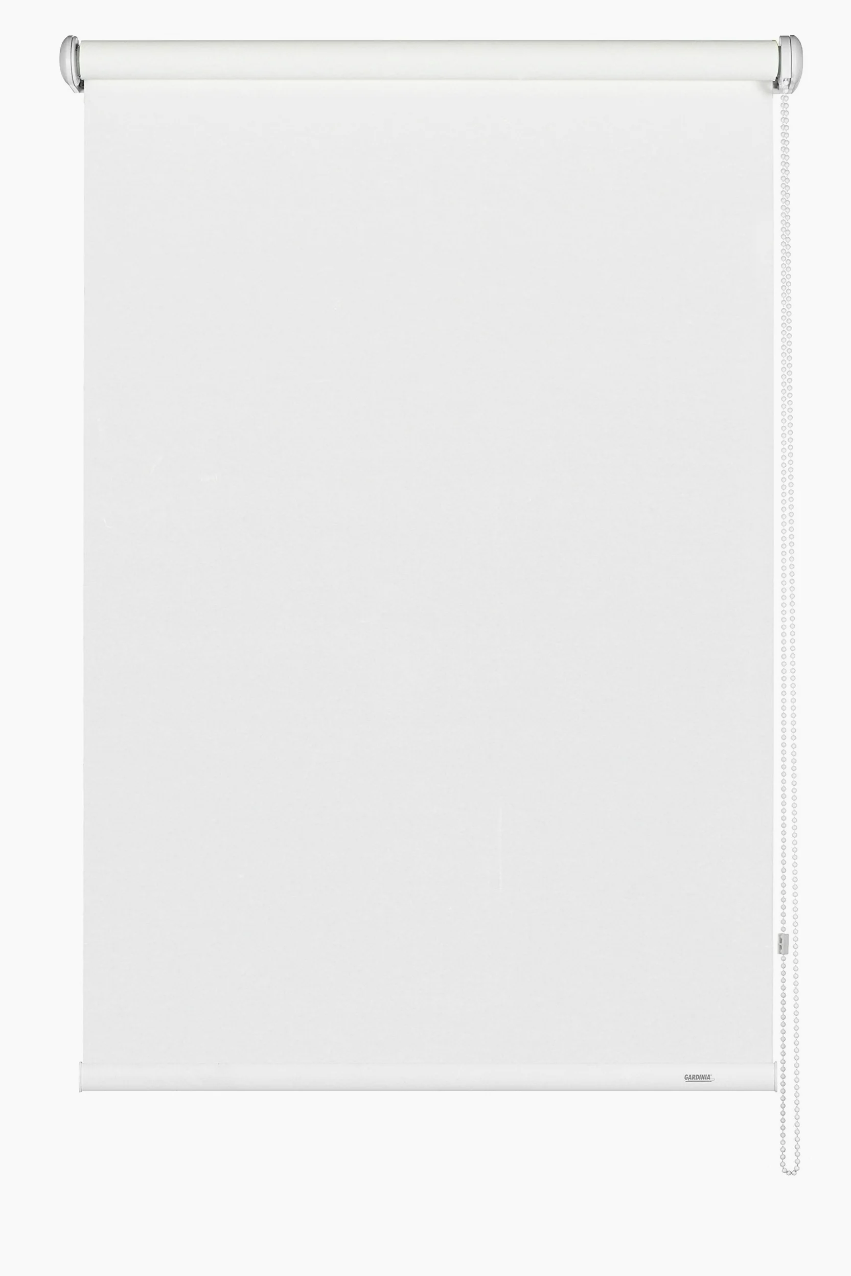 GARDINIA Store Enrouleur à Traction latérale, Montage au Plafond, Mural ou sur Niche, Transparent, Opaque, Kit de Montage Inclus, Blanc, 122 x 180 cm (LxH)