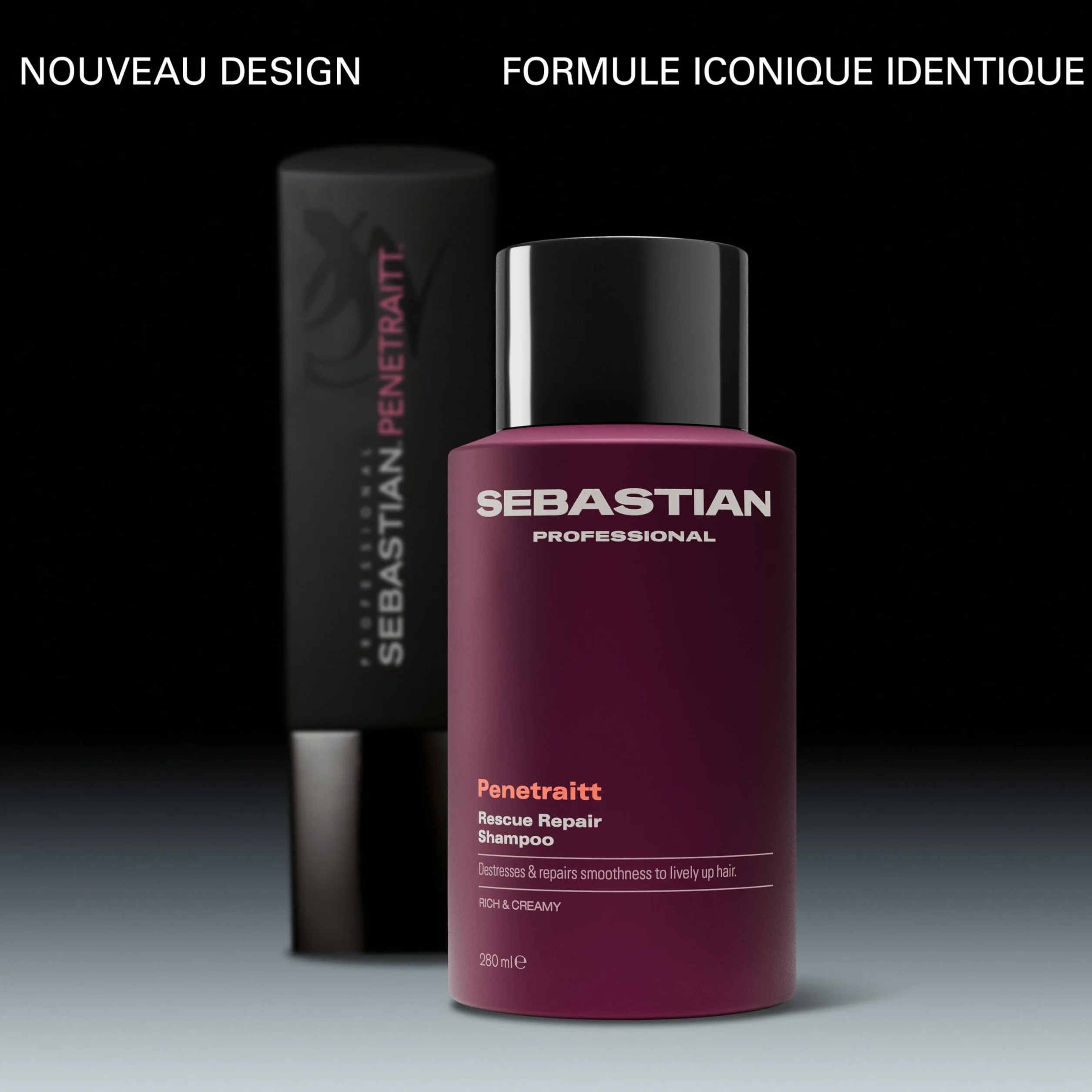 Sebastian Professional Penetraitt Shampoing réparateur professionnel cheveux abîmés colorés