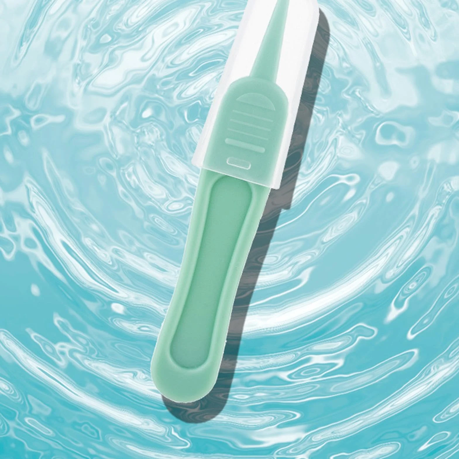Pince Booger à tête ronde pour tout-petits – Extracteur de booger avec couvercle transparent