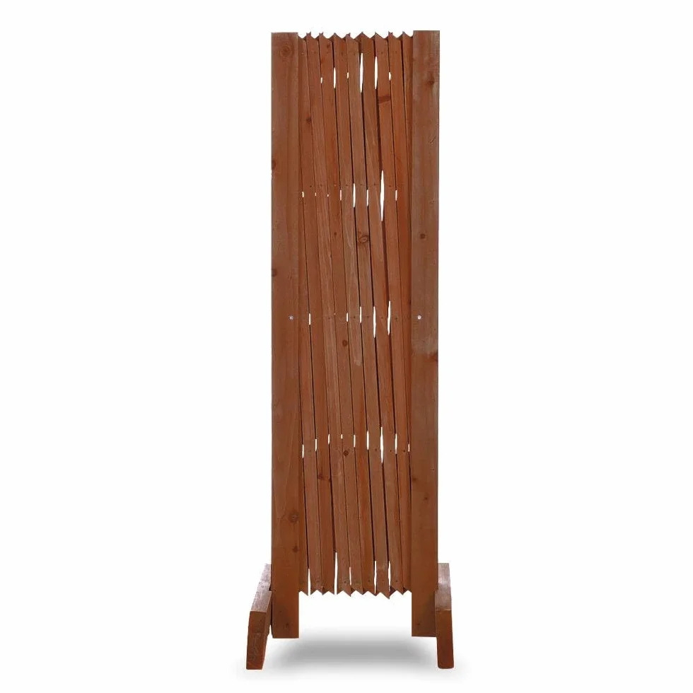Barrière de Sécurité Extensible 27-190 x 120 cm pour Enfants et Animaux en Bois sans Perçage