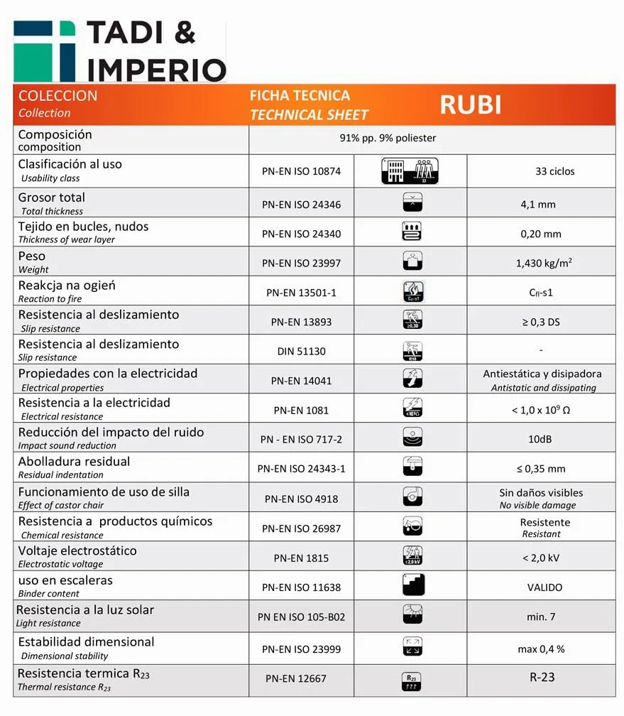 Tadi & Imperio1979 Tapis Rubis pour extérieur et intérieur - terrasse, Jardin, entrées, couloirs, Balcon, Salle à Manger, Cuisine - Disponible en Or et Beige - 85 x 250 cm.