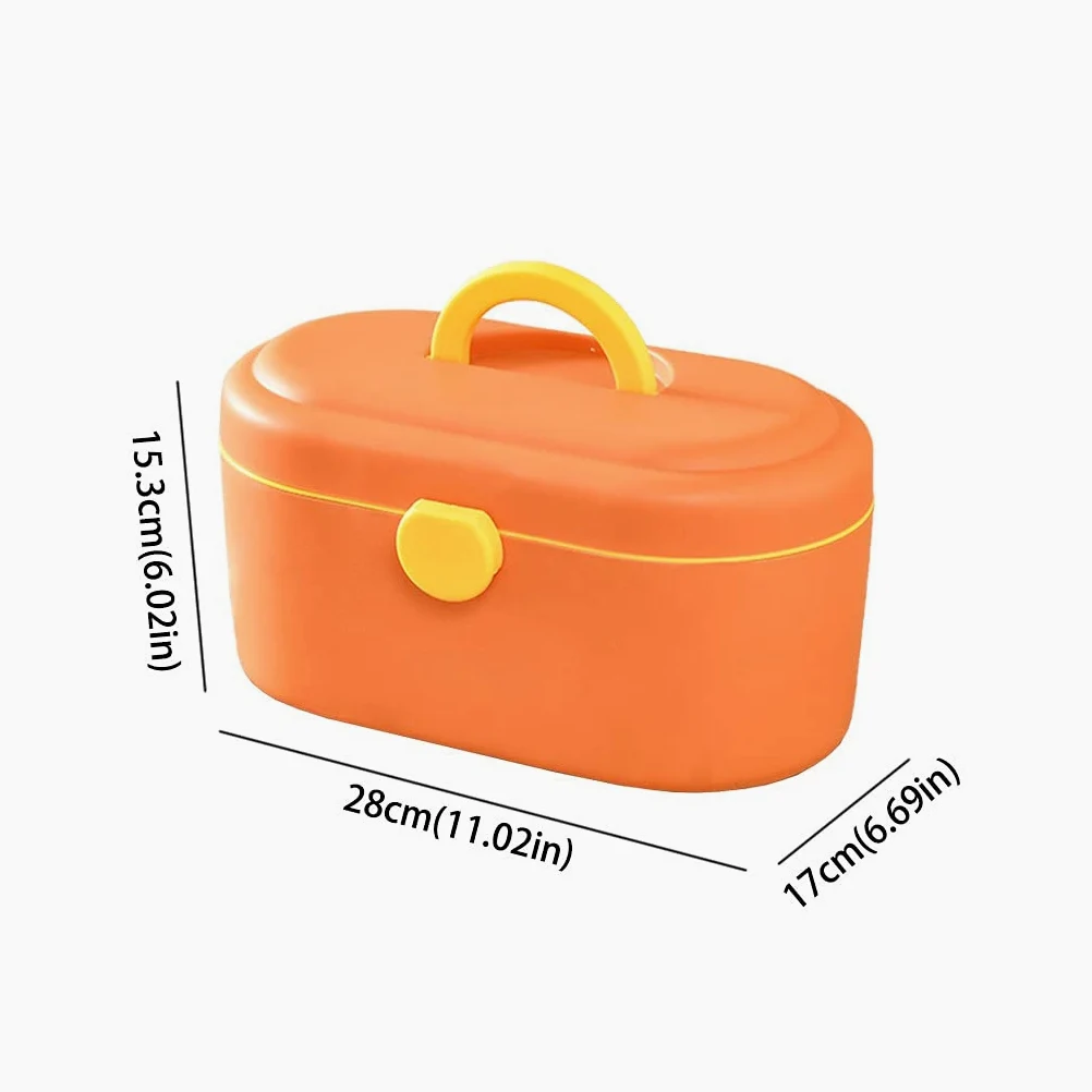 Trousse de Secours/Boîte Médicaments Petite boîte médicale Boîte de premiers secours boîte de rangement en plastique portable Boîte de rangement en plastique de premiers soins de la famille 11.02 pouc