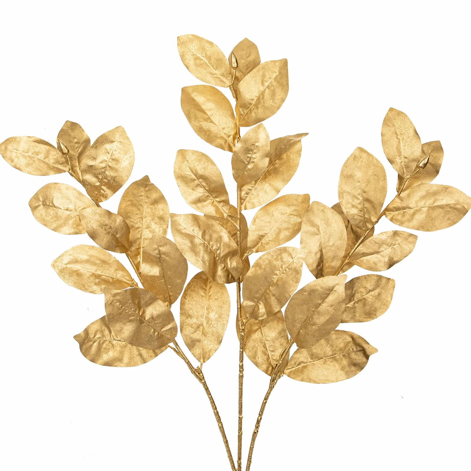 Lot de 3 feuilles de magnolia artificielles réalistes pour décoration mariage bohème maison fête