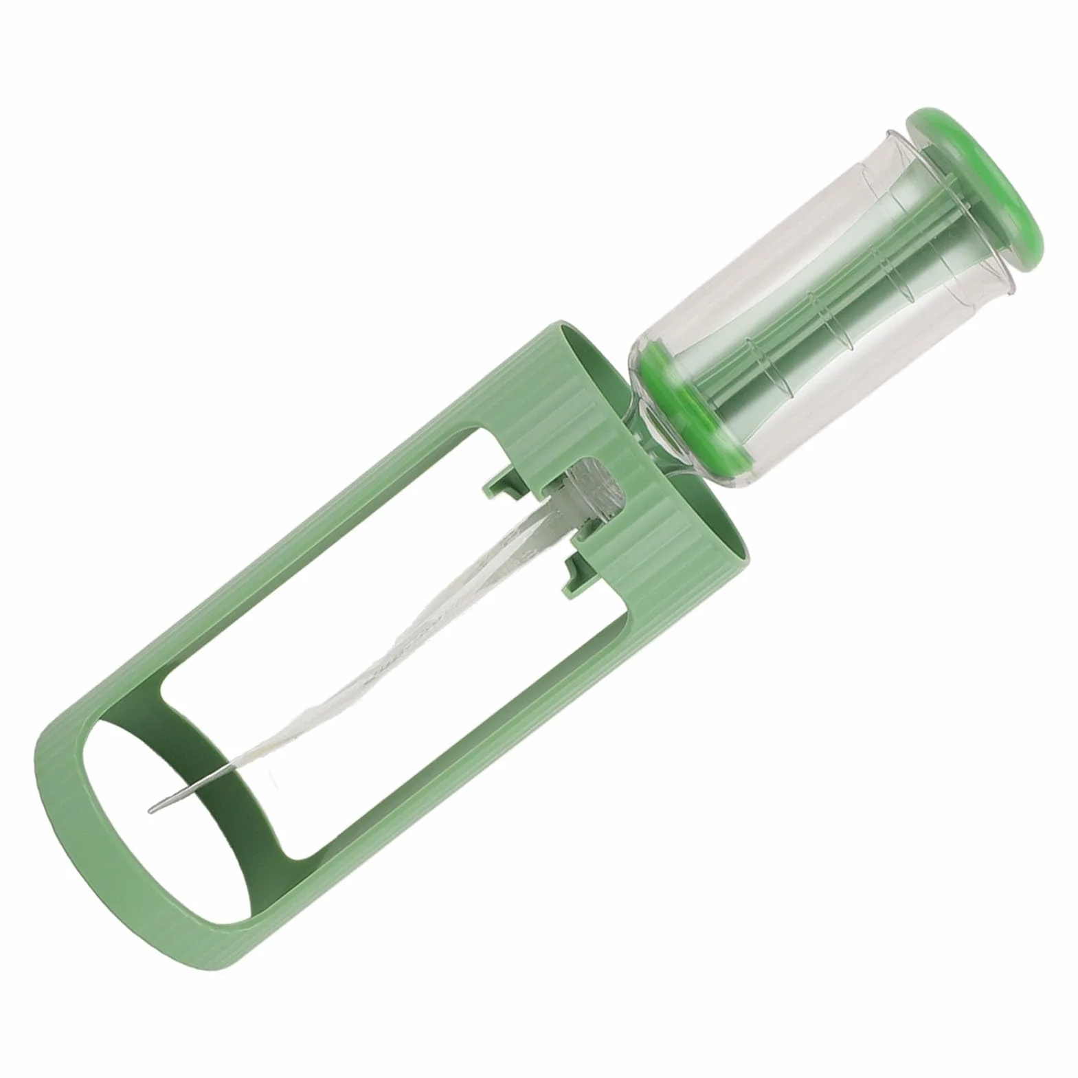 Station de Remplissage de Purée Fruits, étui en Plastique qualité Aliments pour Voyager (GREEN)