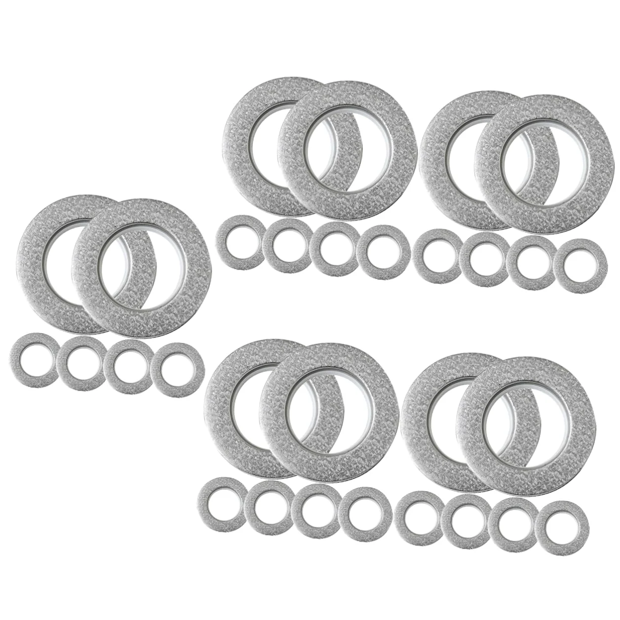 30 Pièces Boucle de Rideau Cercles de Rideaux œillets Crochets Rideaux Crochet pour Rideaux tentures Anneau de glissière de Rideau Anneaux de Rideaux réutilisables Plastique