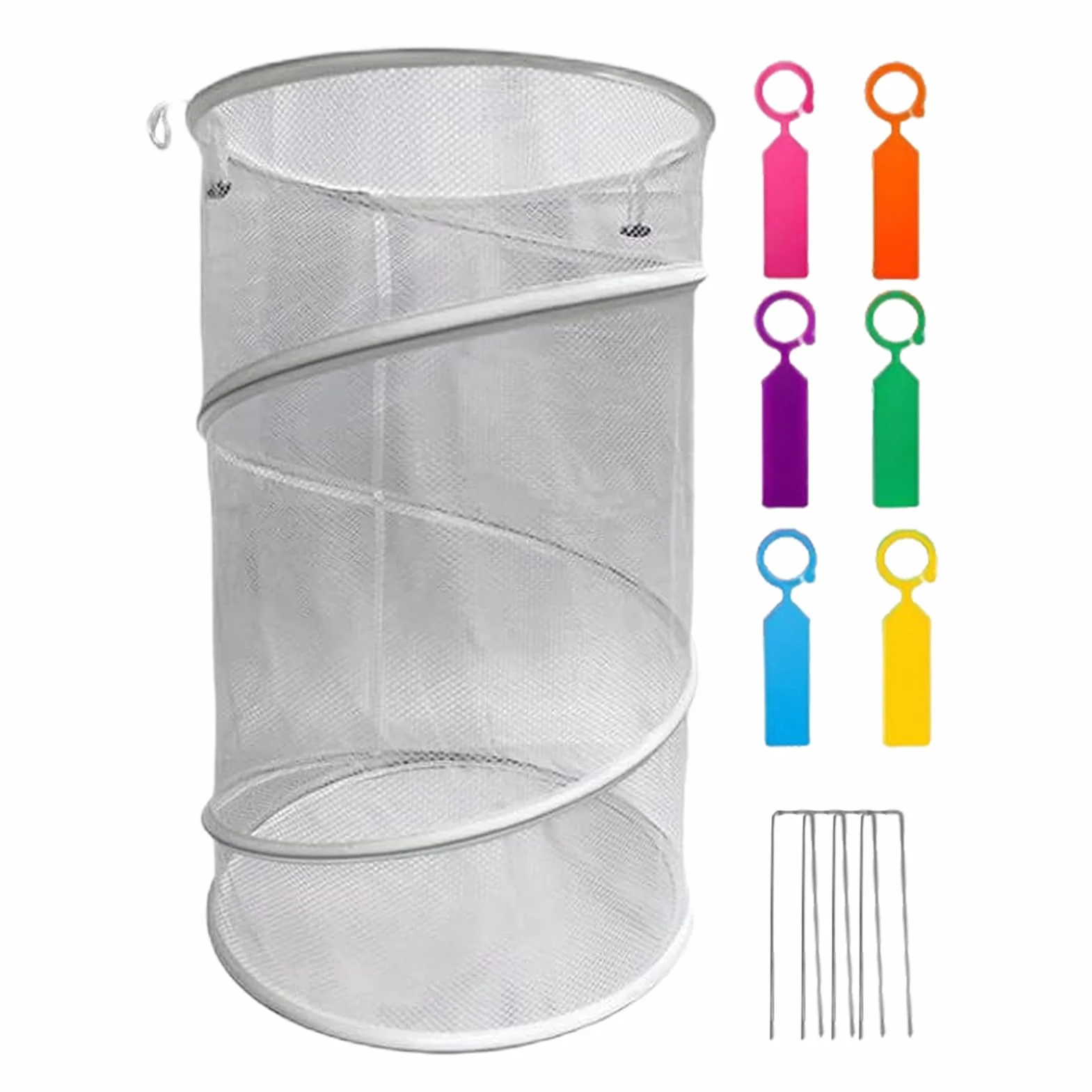 Filet Rond Pliable réutilisable avec Barres Protection des Contre Les Chats pour l'intérieur