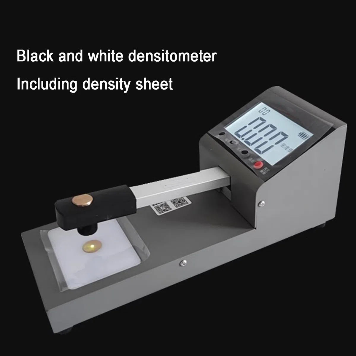 Densimètre Noir Et Blanc, Densitomètre De Transmission, avec Écran LCD, Plage De Mesure 0 À 4,5 D, Ouverture Ф2 Mm, Erreur De Répétition ± 0,01 D pour La Valeur De Densité