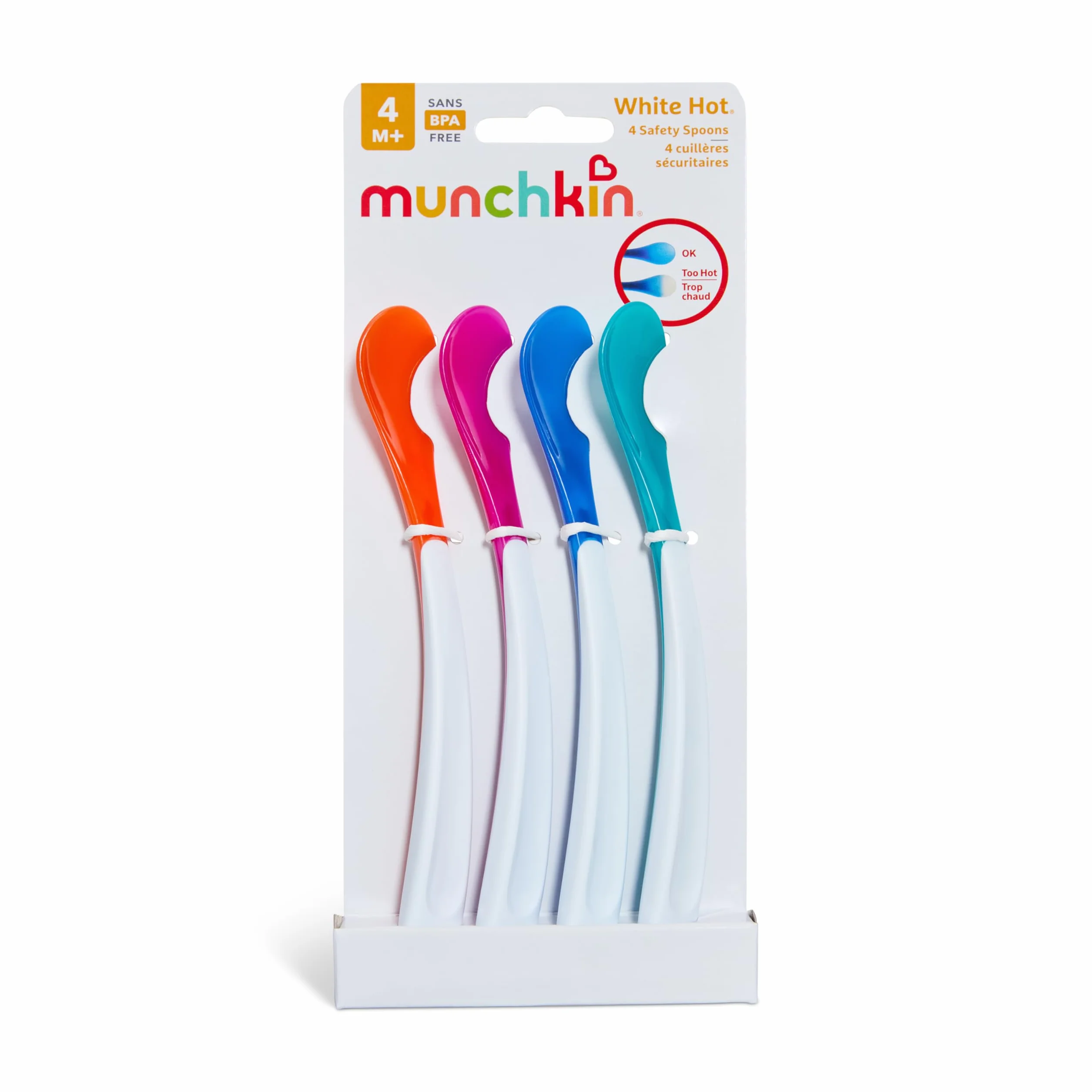 Munchkin Cuillère bébés avertissement chaleur