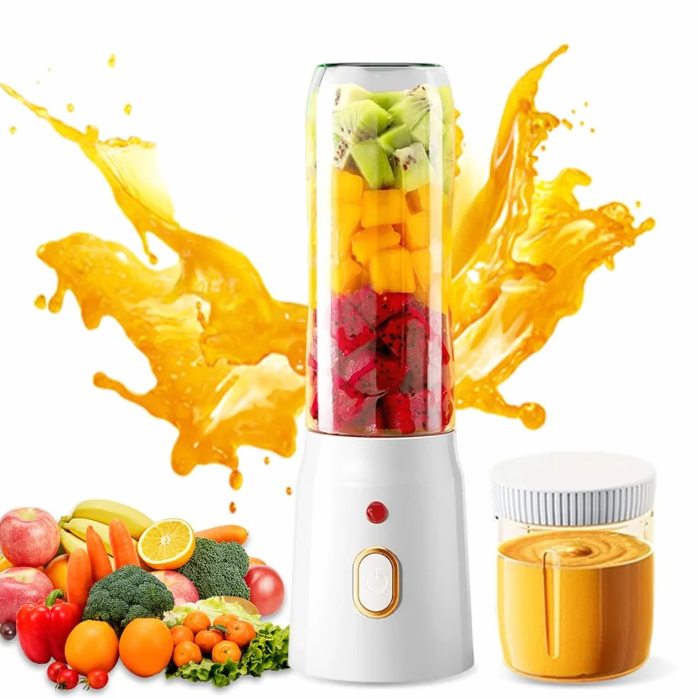 Mixeur portable 500 ml 10 lames rechargeable USB pour jus smoothies bébé