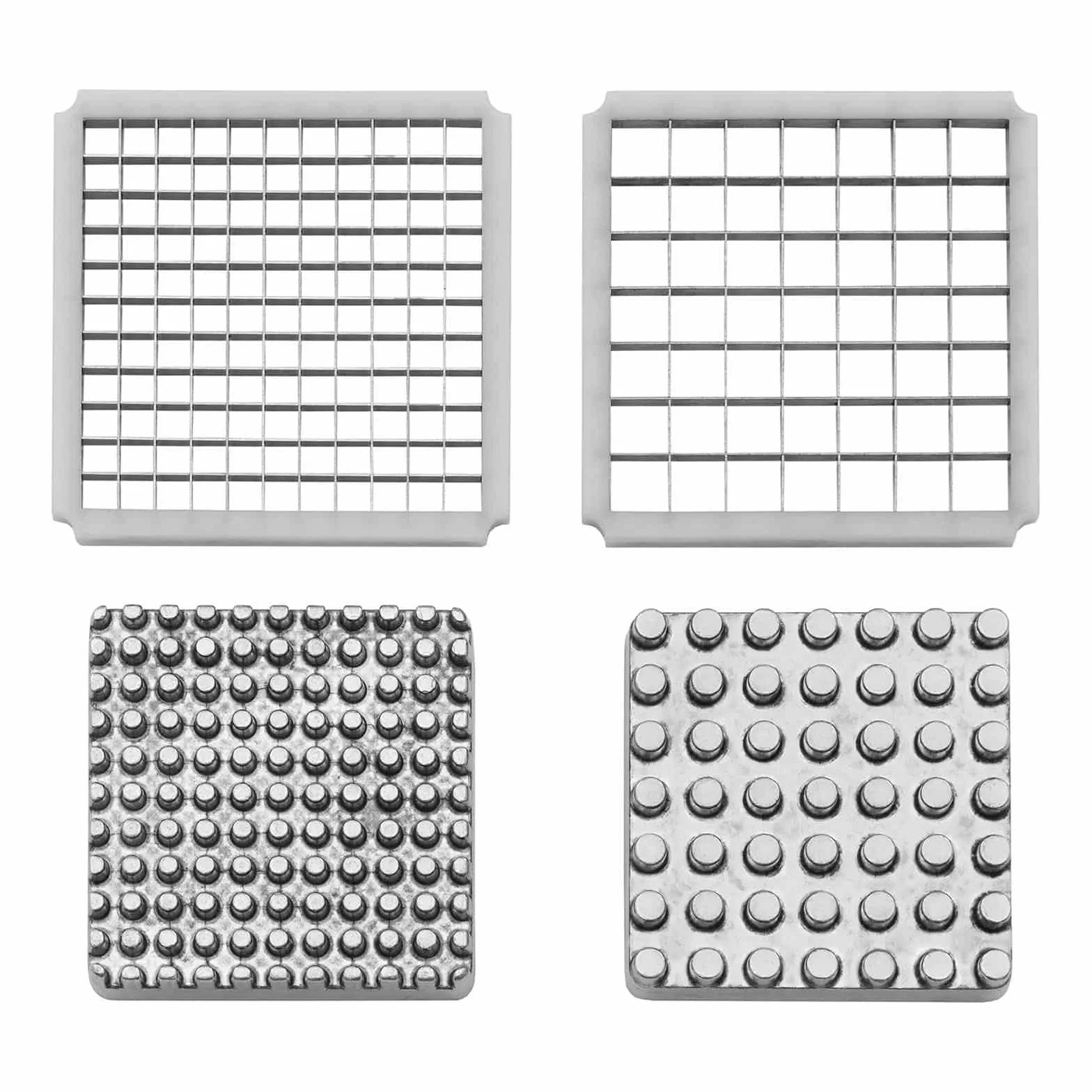 Royal Catering RCKS-3 Coupe-frites acier inoxydable aluminium 3 lames 8x8 10x10 12x12 manuel montage mural
