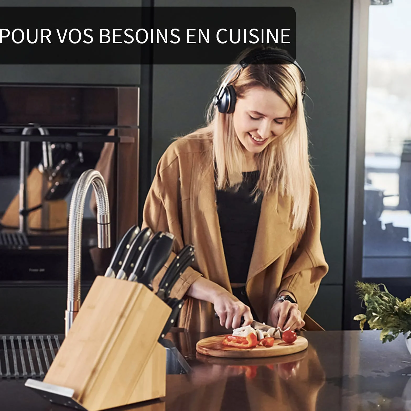 FlyWave Ciseaux de Cuisine Professionnels Inox Multifonctions