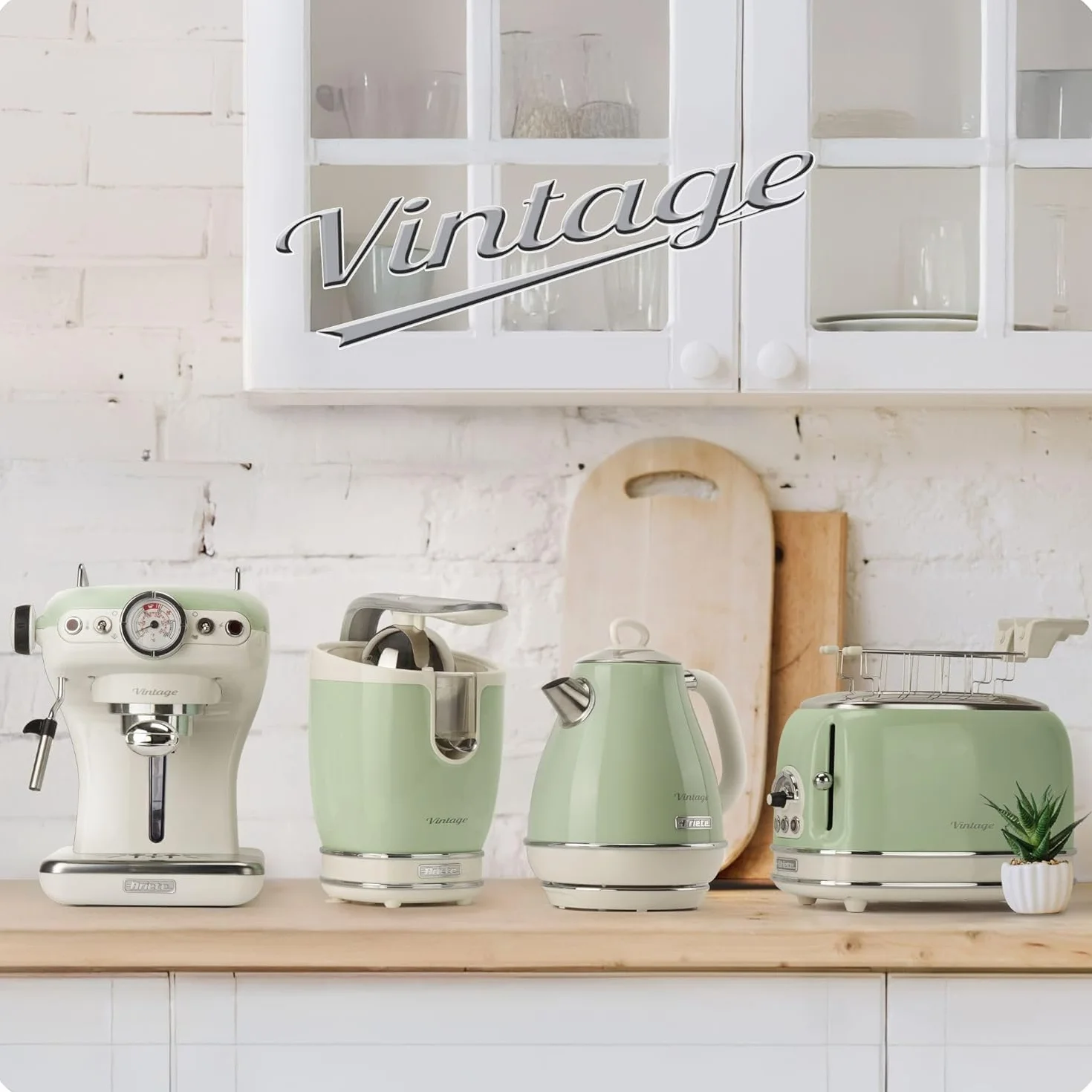 Ariete Vintage 413 Presse Agrumes Électrique 85W Vert