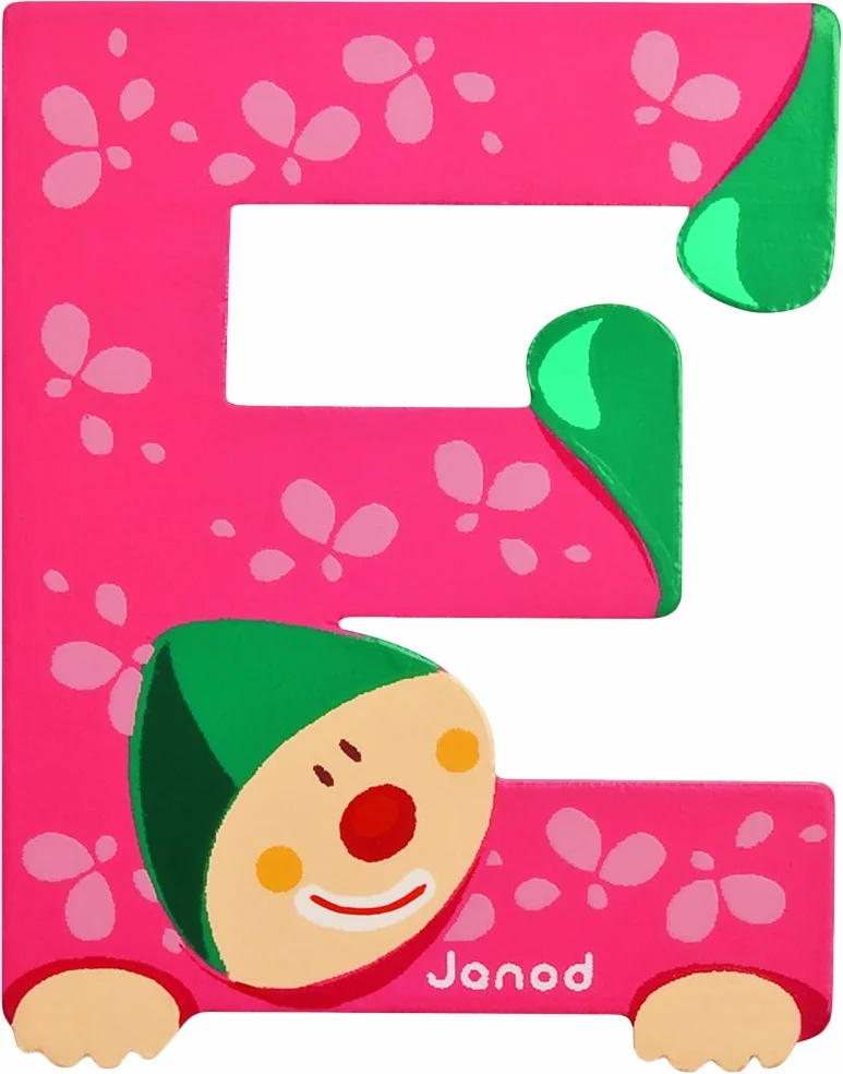 Janod Letter Clown E