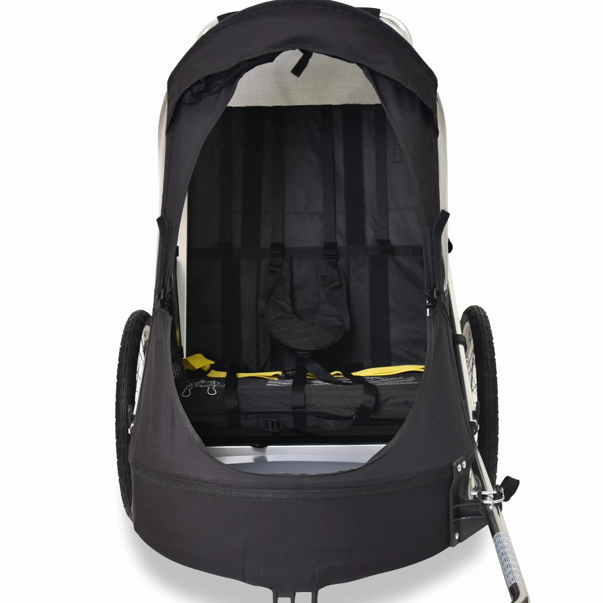 Wike Special Needs Remorque pour Poussette et kit de Jogging Noir