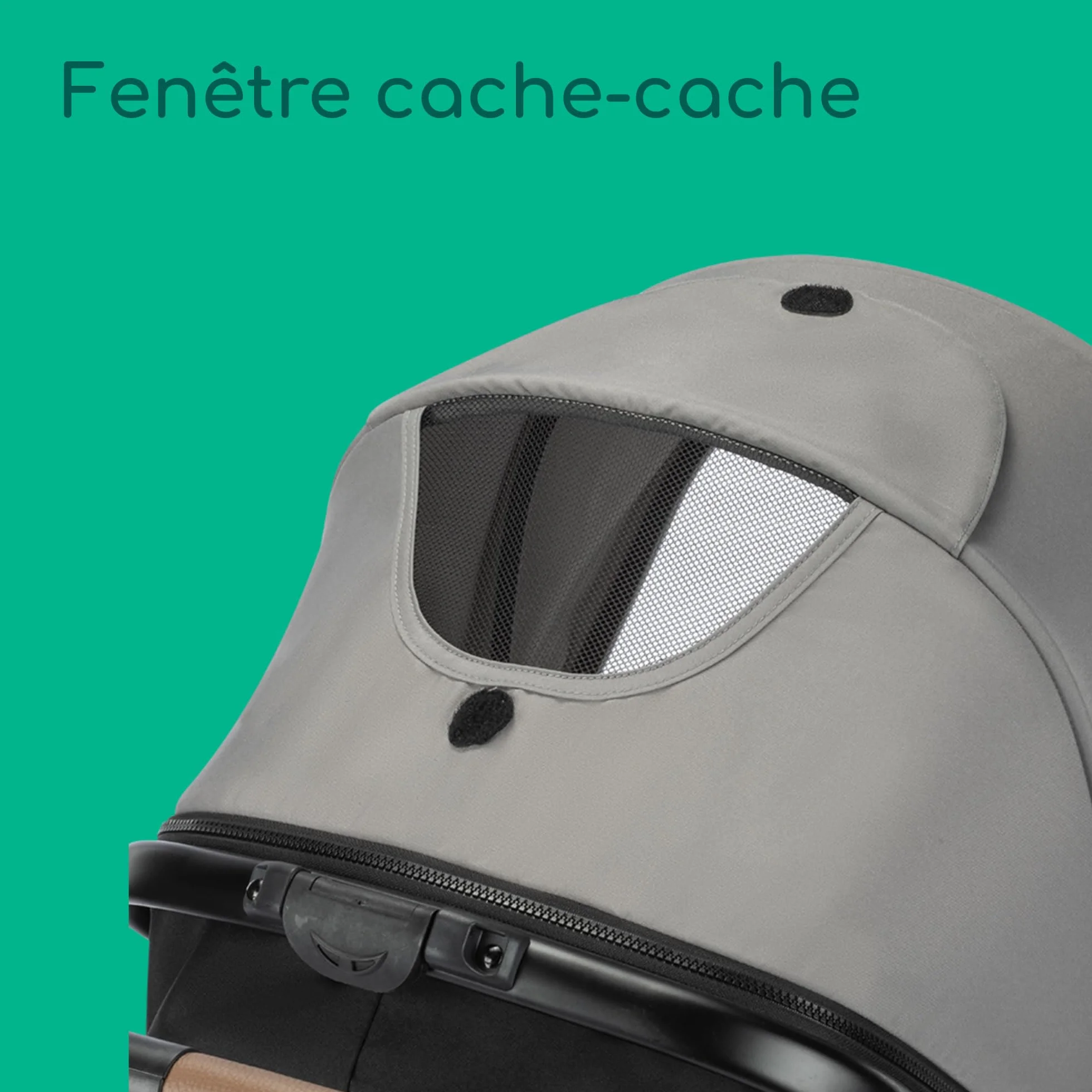 Bebeconfort Haze Trio Lux Poussette 3-en-1 i-Size 0-4 ans 22 kg Pliage Compact Tinted Grey