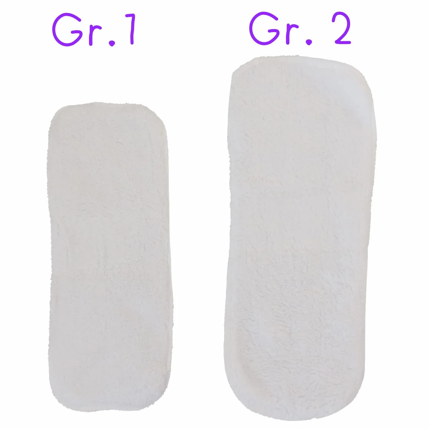 Avo+cado Fleece Liner Taille 2 - 10 pièces