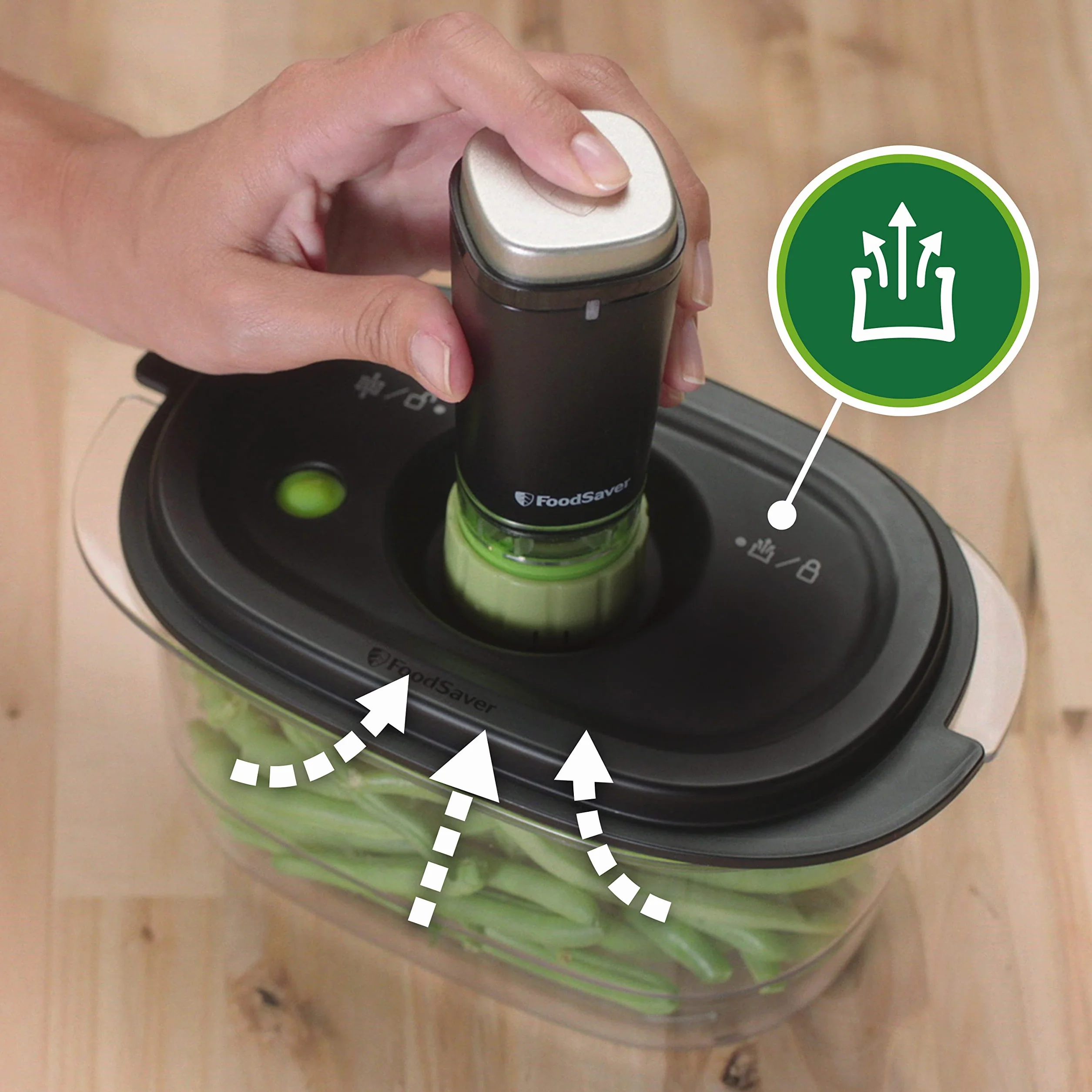 FoodSaver Appareil de mise sous vide portatif sans fil VS1199X avec station de chargement et récipient