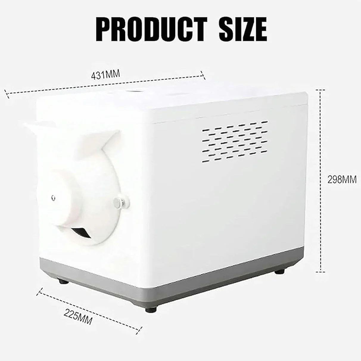 Machine à Torréfier Électrique 1600W 1,5kg Torréfacteur à Café Domestique avec Minuterie et Contrôle de Température