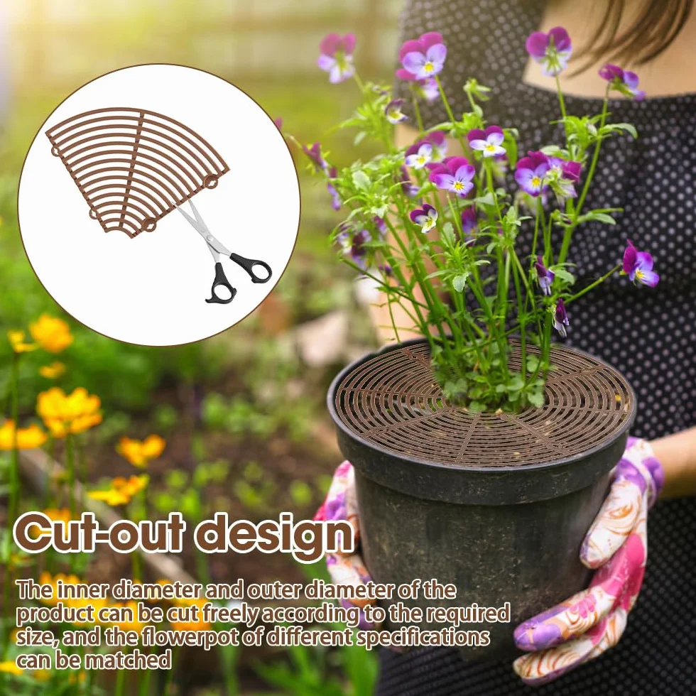 Mizikuu 4 Pièces Protection Plante Chat 30cm Grille Protection Plante Cadre de Grille de Couverture avec Clous de Sol