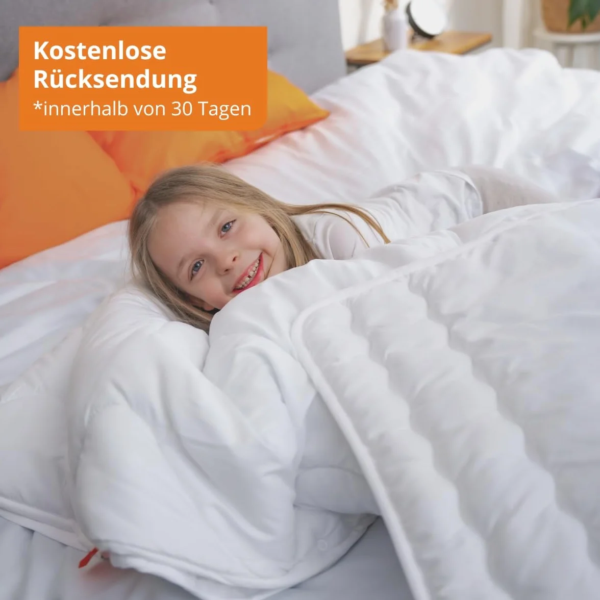 Oreiller Plat pour bébé 100% Microfibre hypoallergénique Ökotex 100 40 x 60 cm Blanc