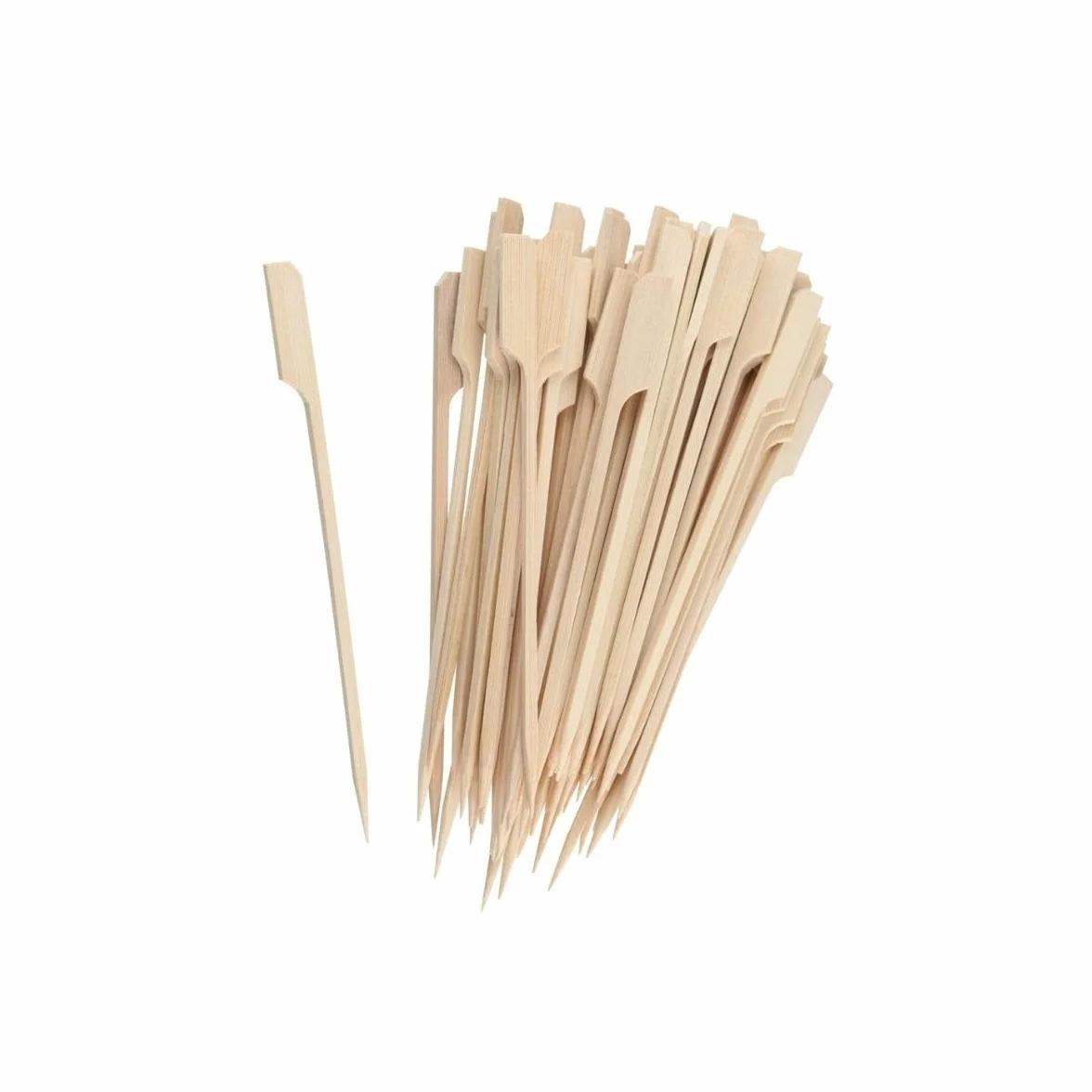 Fackelmann Lot de 50 Pics à Brochettes en Bambou 15 cm