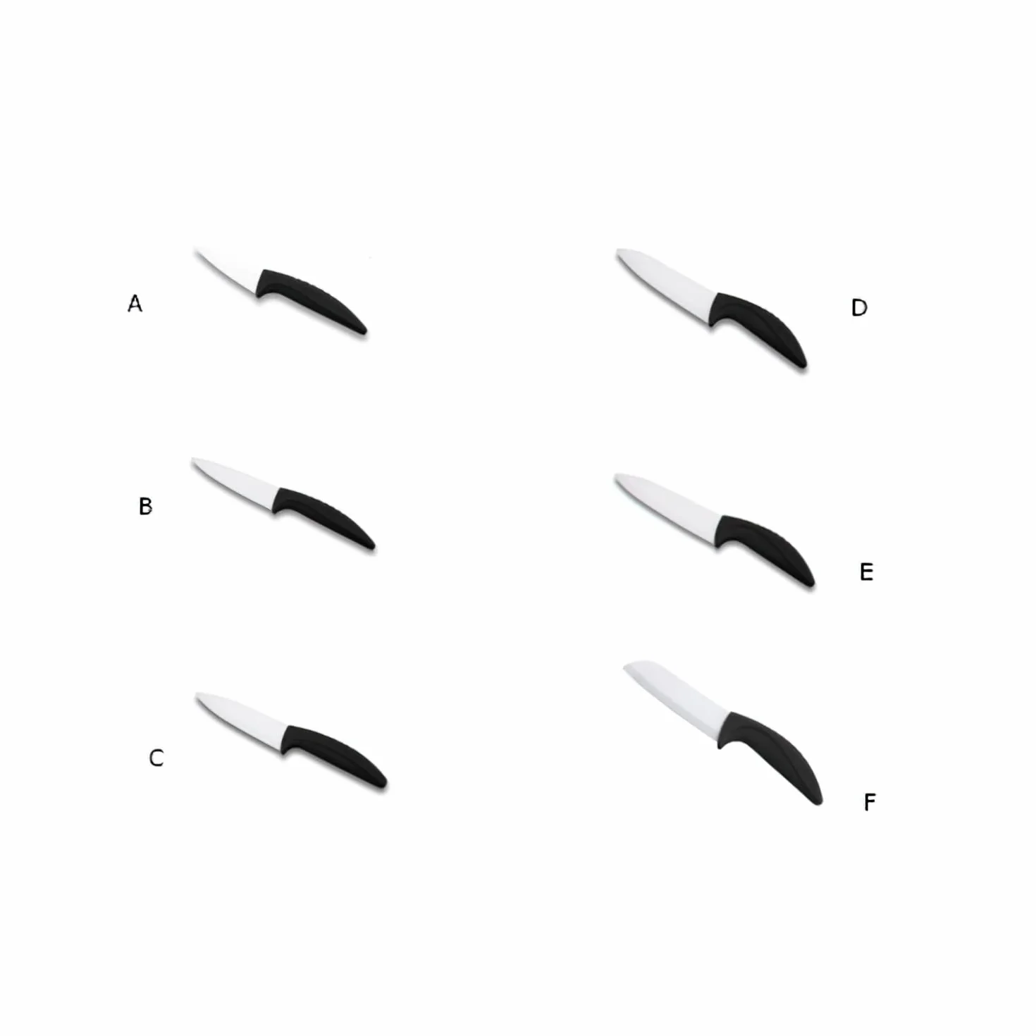 LACOR Nóż ceramiczny 10 cm do kuchni