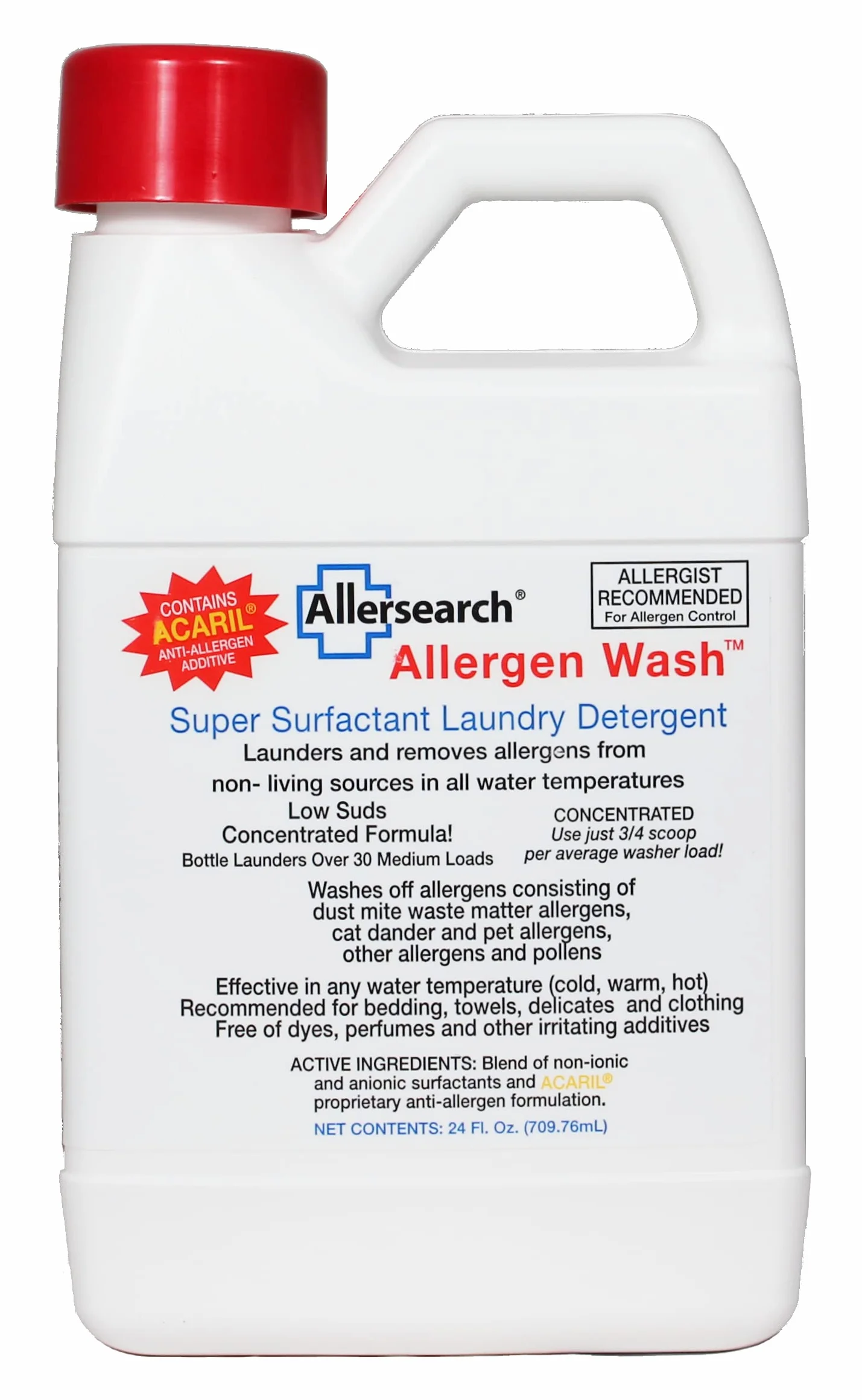 Allersearch AllergenWash 24 oz Laundry Detergent