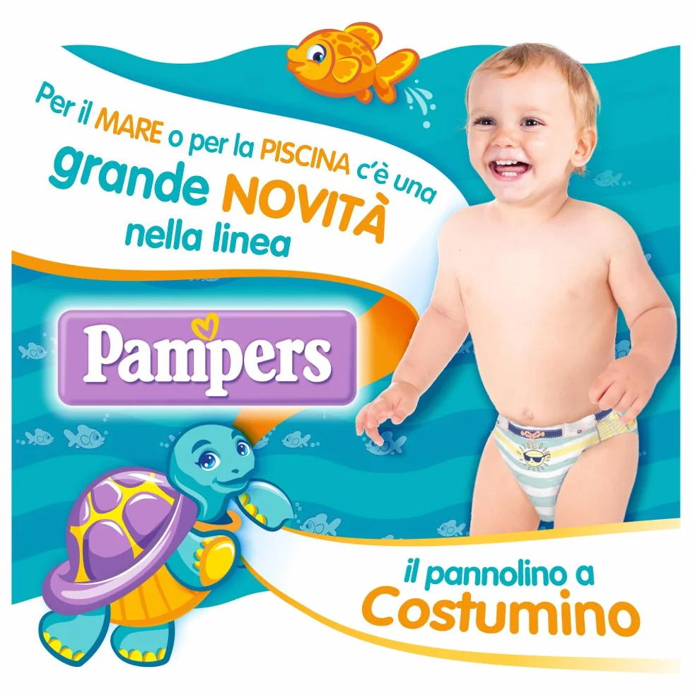 Pampers Le Costumino Taille 3 Couches 12 Pièces 6-11 kg