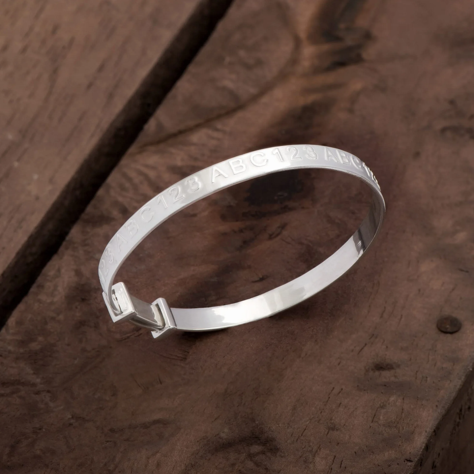 Aeon Bracelet extensible bébé argent sterling 925 | Bijoux bébé 0-5 ans | Cadeau baptême garçon fille | Coffret cadeau