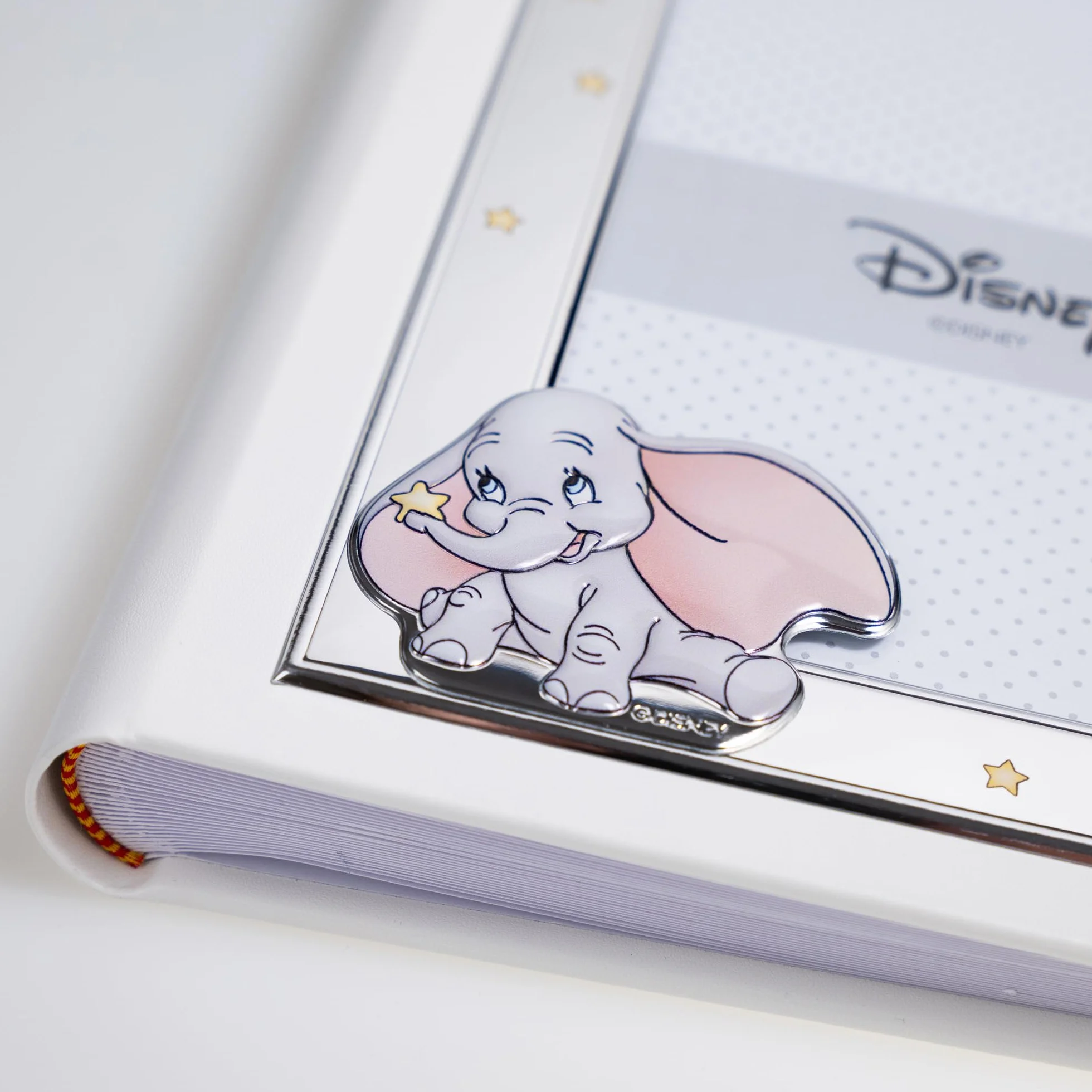 VALENTI & CO. Disney Baby Dumbo Album photo argent cadeau baptême bébé anniversaire