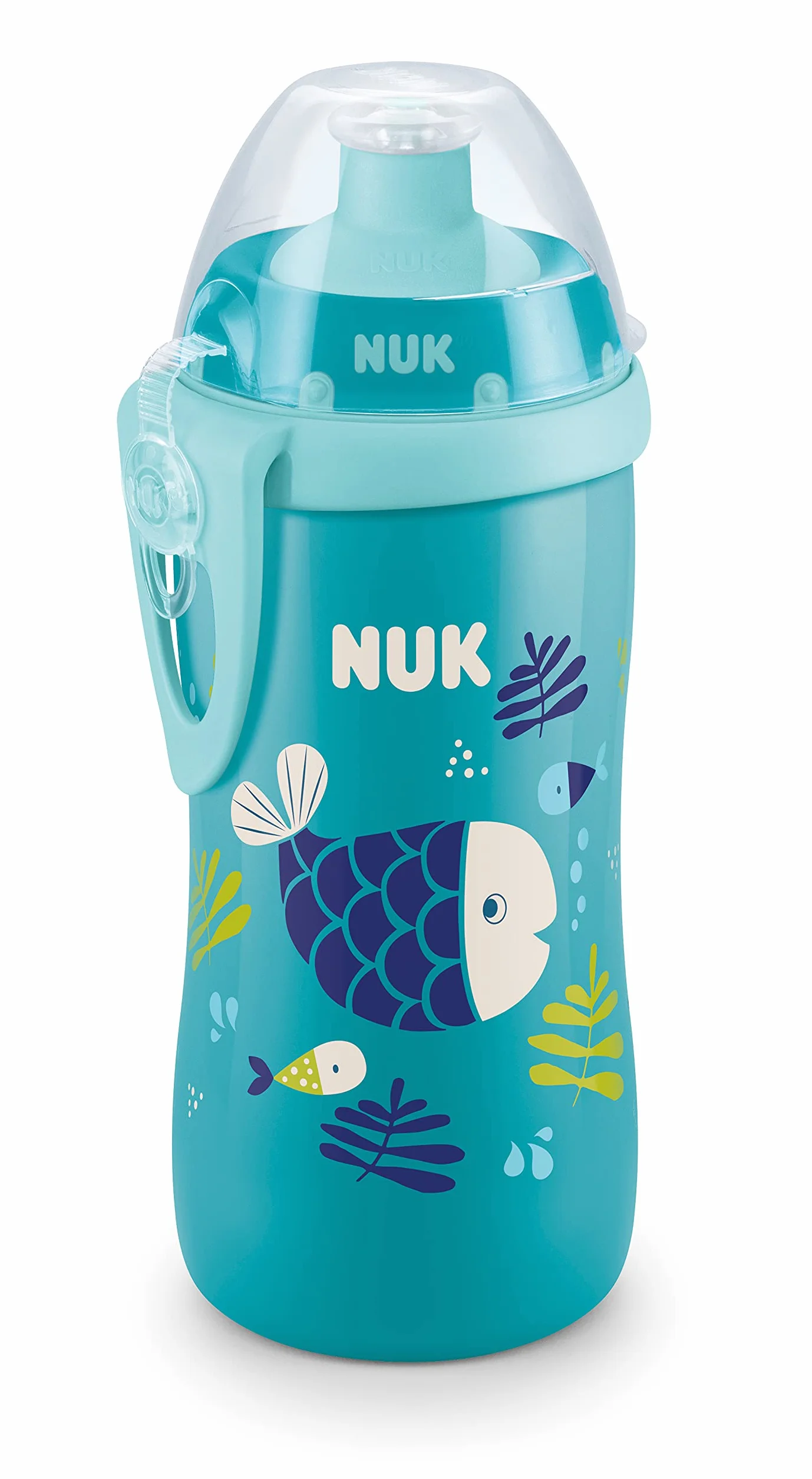 NUK Junior Cup Gourde effet caméléon 18 mois+ anti-fuite bec poussoir sans BPA 300 ml