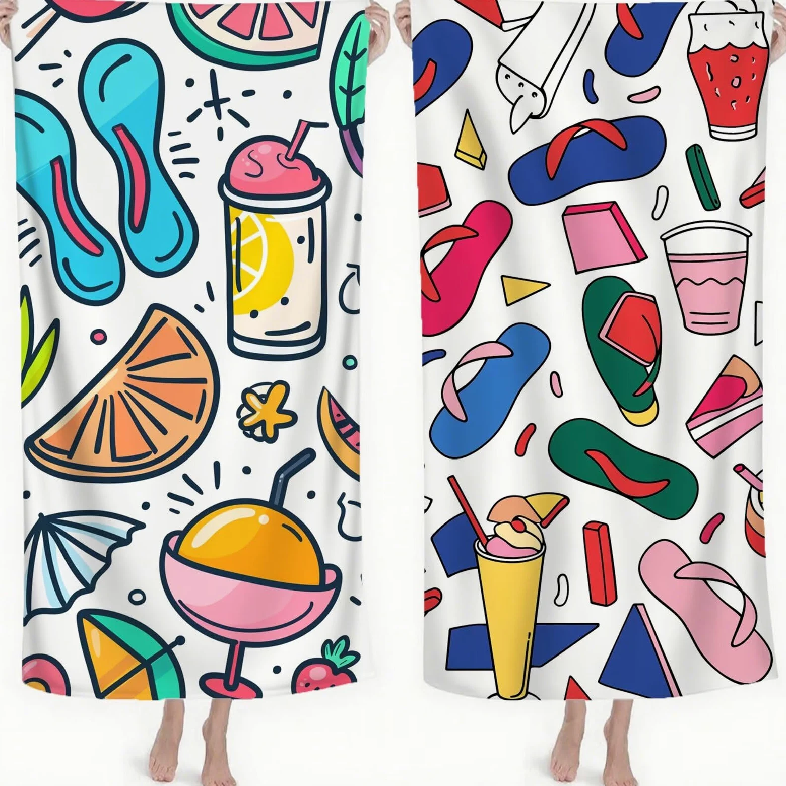 Serviette de Plage XXL 220x100 cm Anti Sable et Séchage Rapide Microfibre Drap de Plage Serviette de Bain Grande Taille Drap de Bain pour Homme Femme Voyages Natation Camping Pique Nique Moderne S-669