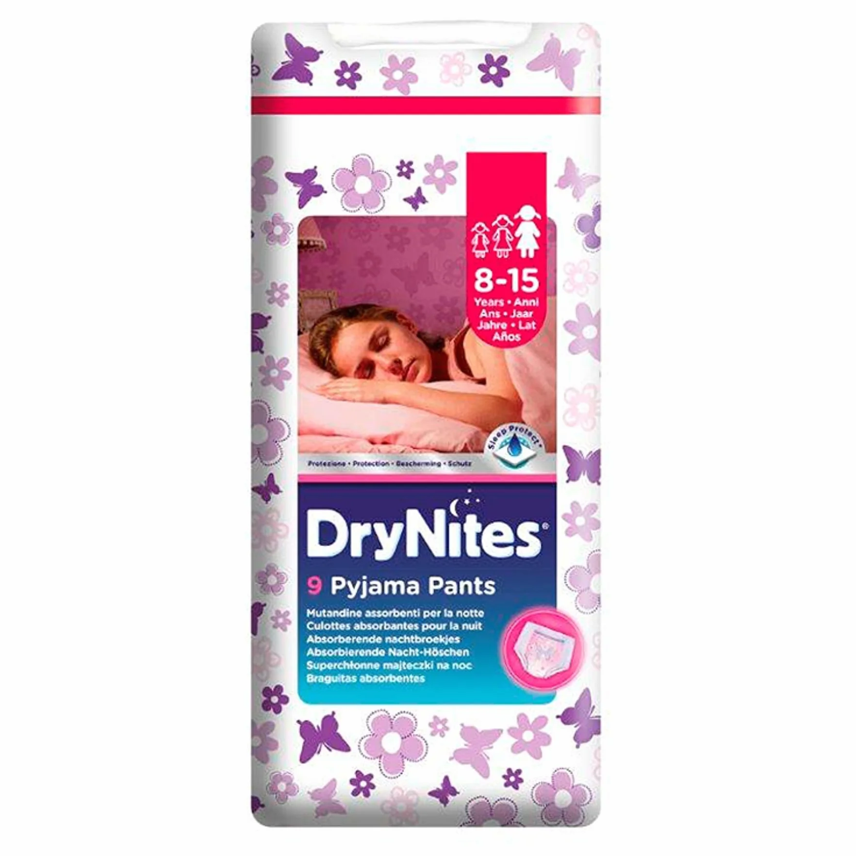 Huggies Drynites 8-15 Fille 3 x