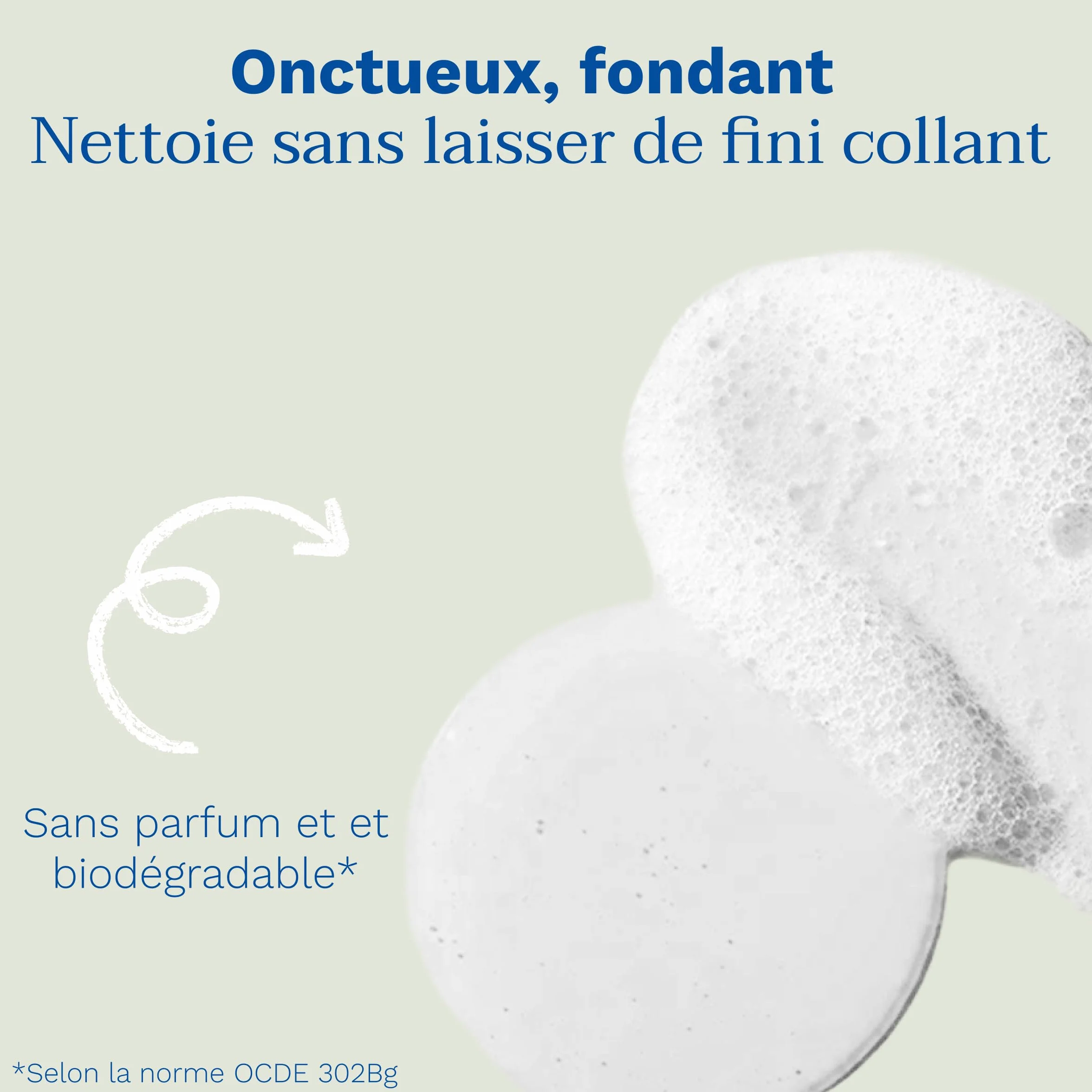 Mustela Gel Lavant Bébé Eco-Recharge Vegan Nettoyage Doux Huile d'Olive Bio 97% d'ingrédients d'origine naturelle