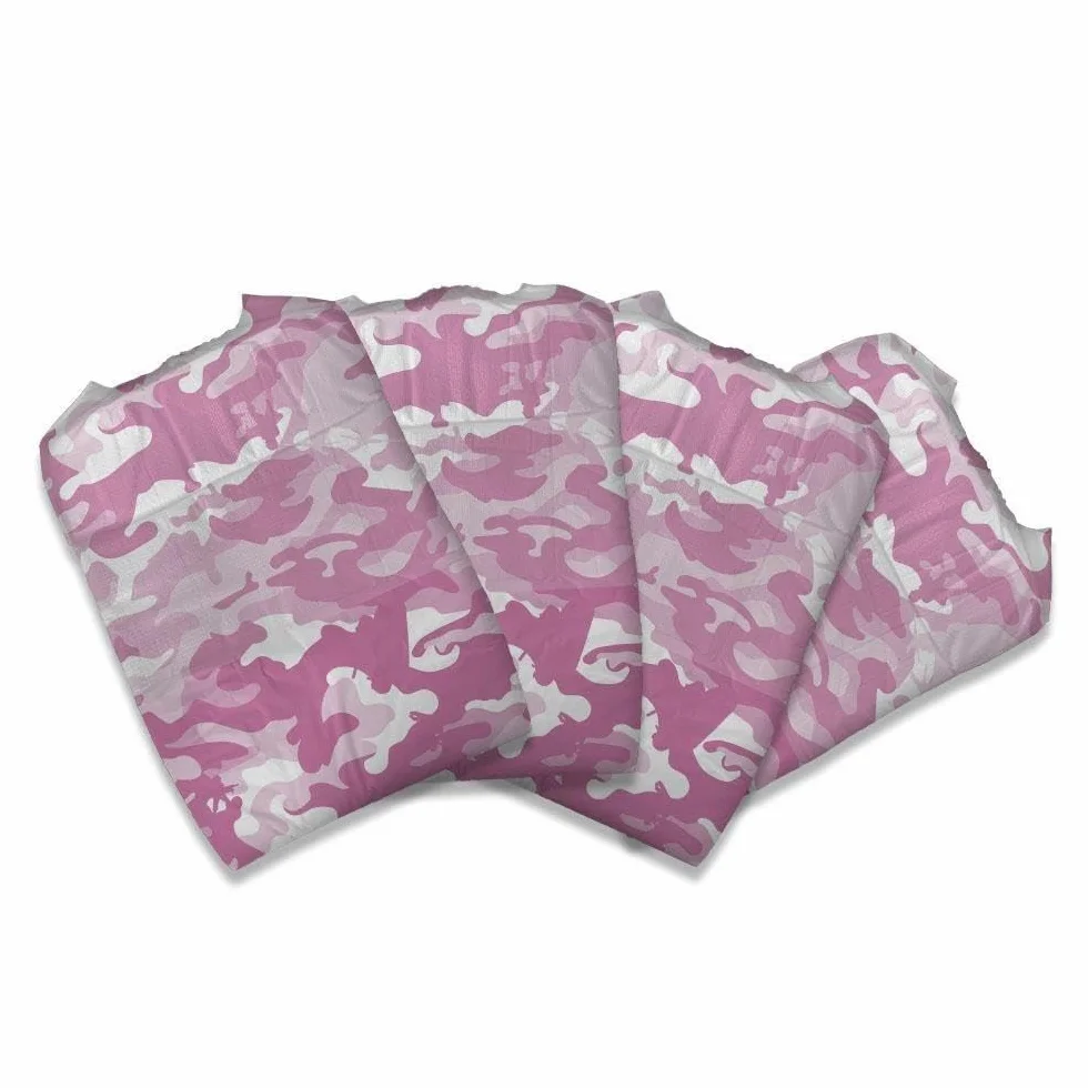 Tykables Cammies Pink Lot de 10 Moyen