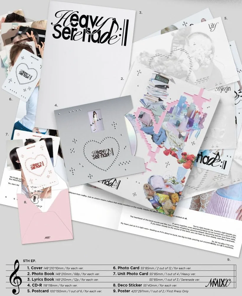 NMIXX Heavy Serenade 5th EP Album Heavy ver.