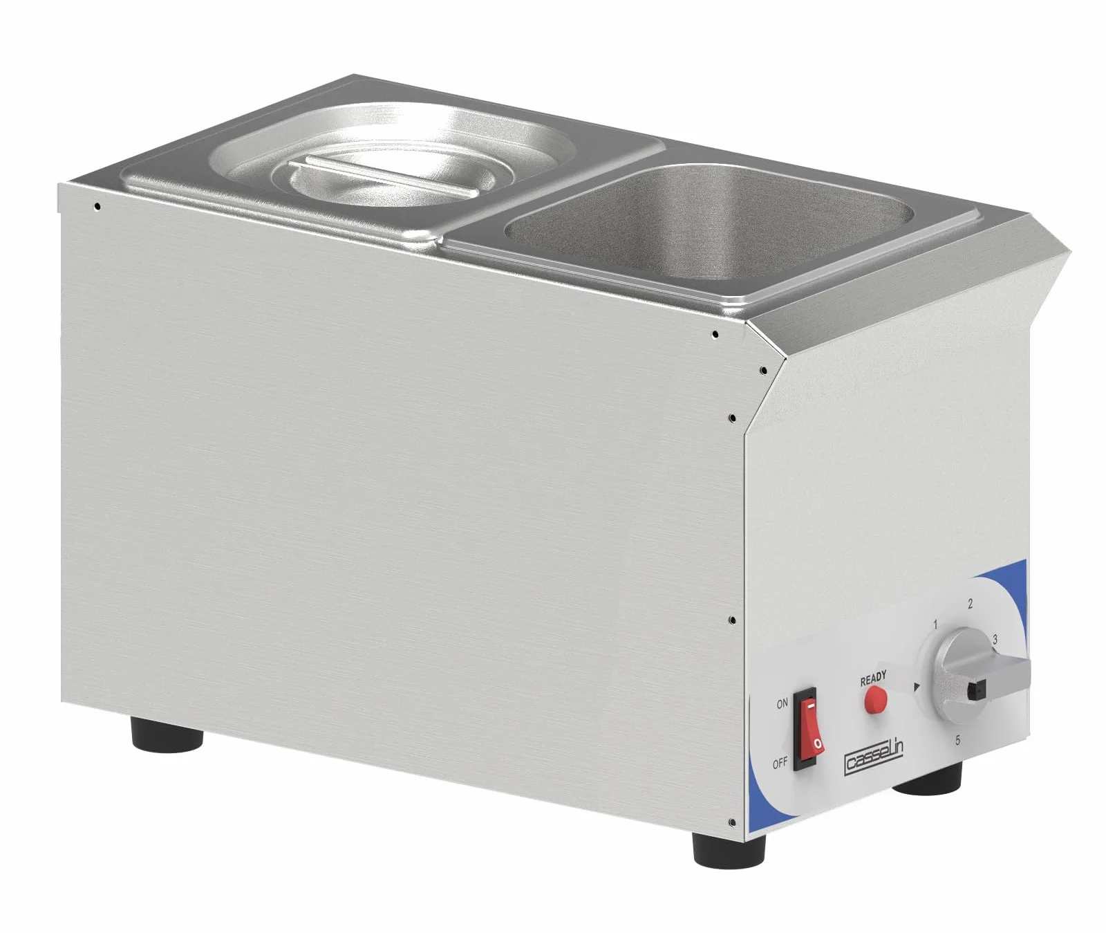Casselin CBMS216V Bain Marie à Sauce 2 x GN 1/6 Compact