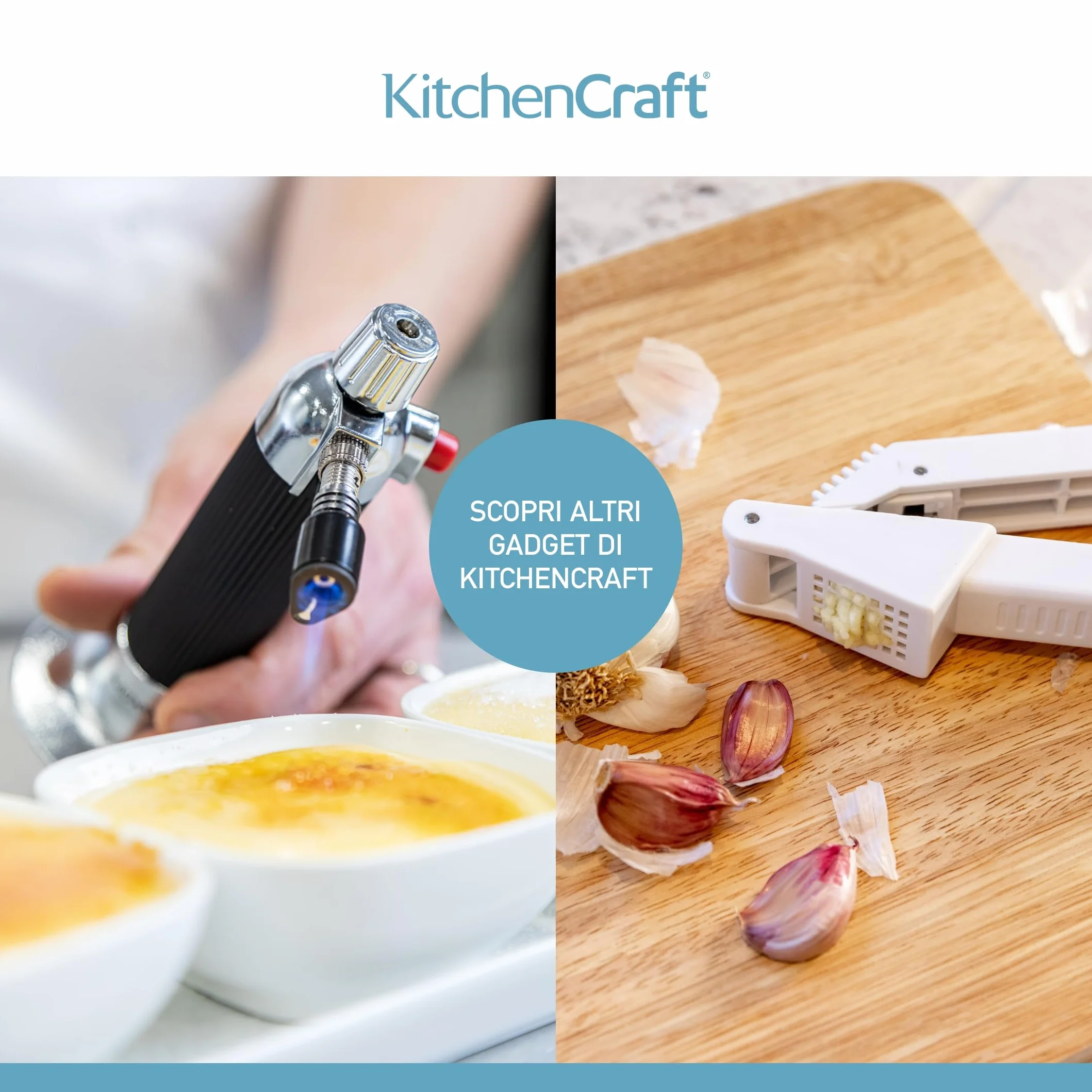 KitchenCraft Déchiqueteuse De Pommes De Terre Professionnel Coupe-Copeaux Plastique Acier Inoxydable 23,5x10,5x12 cm Blanc