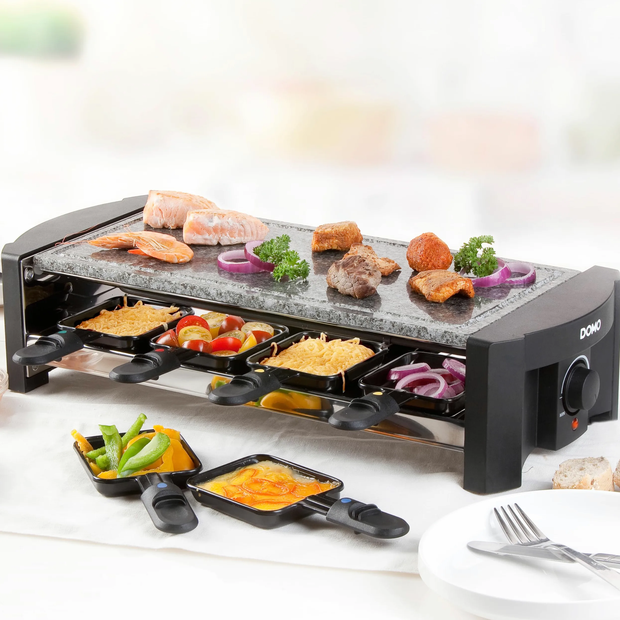 DOMO DO9039G Pierre à cuire - raclette