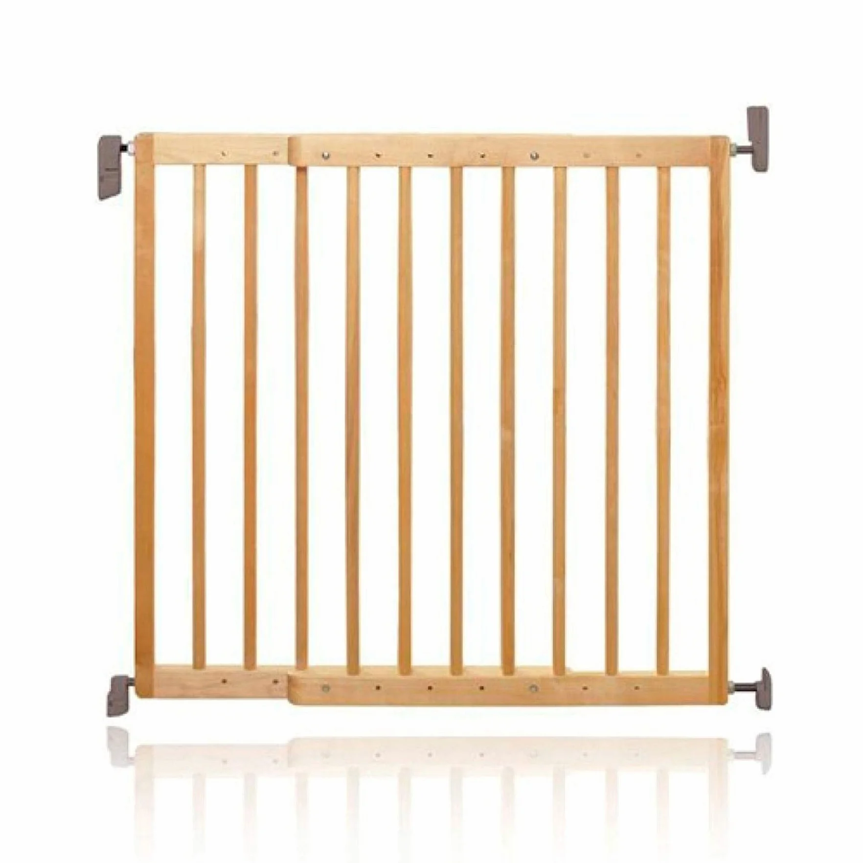 Munchkin Lindam Barrière de Sécurité en Bois Extensible 63.5-106cm pour Escaliers & Portes