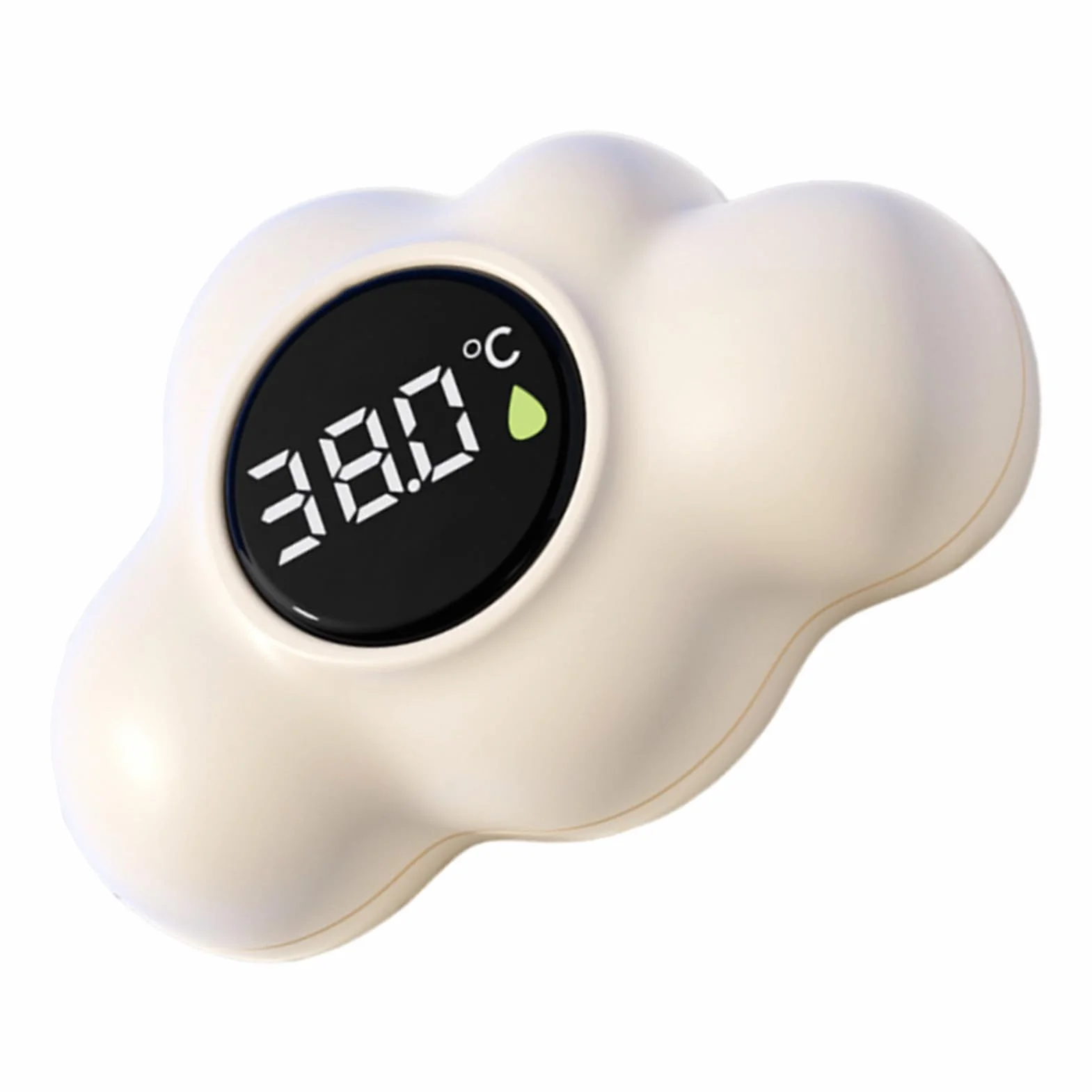 Thermomètre de Bain Bébé Numérique Flottant avec Affichage LED